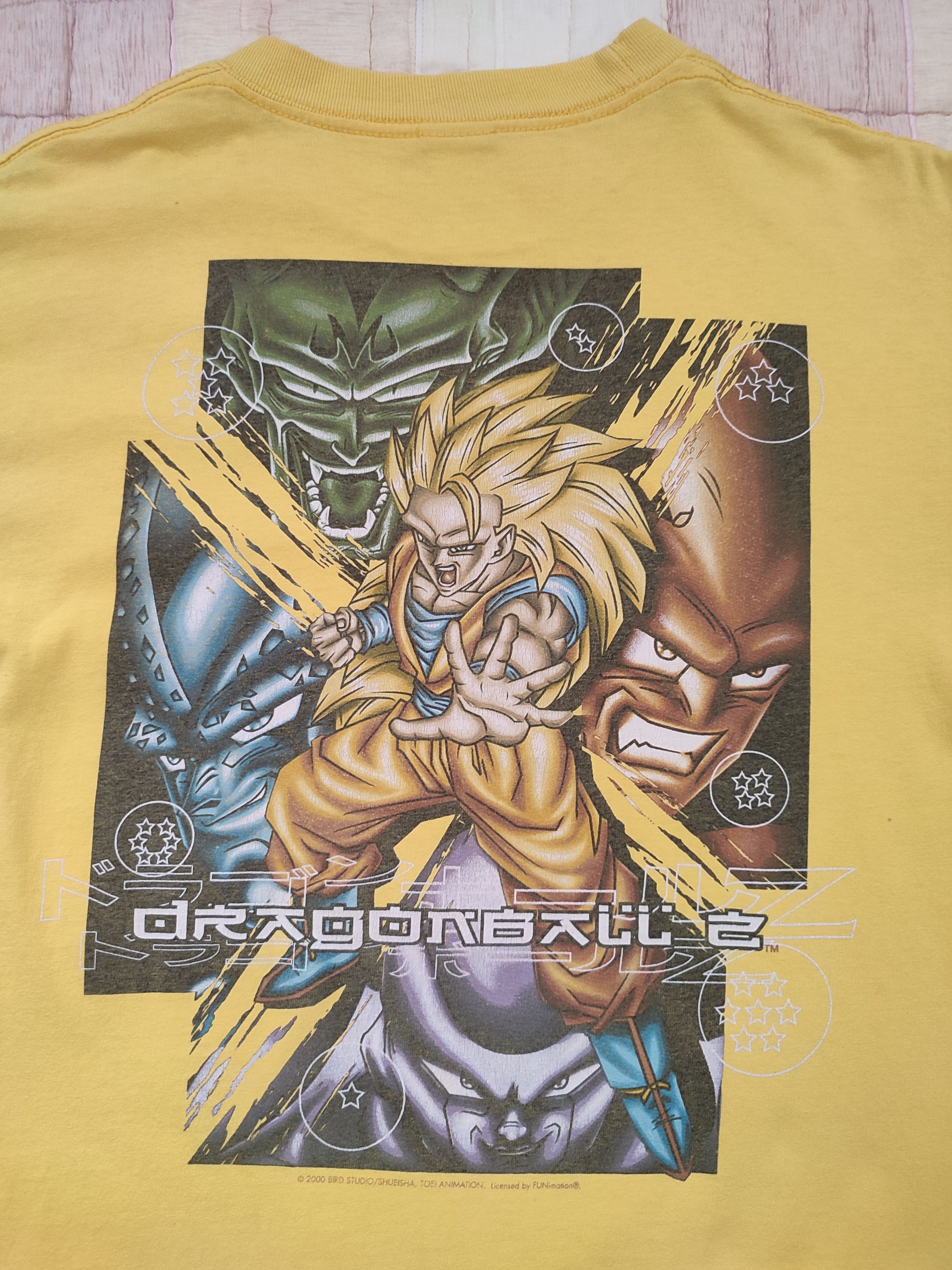 Anime ♦️Vintage Dragon Ball Z ©2000 T-Shirt Size US M / EU 48-50 / 2 - 12 Thumbnail