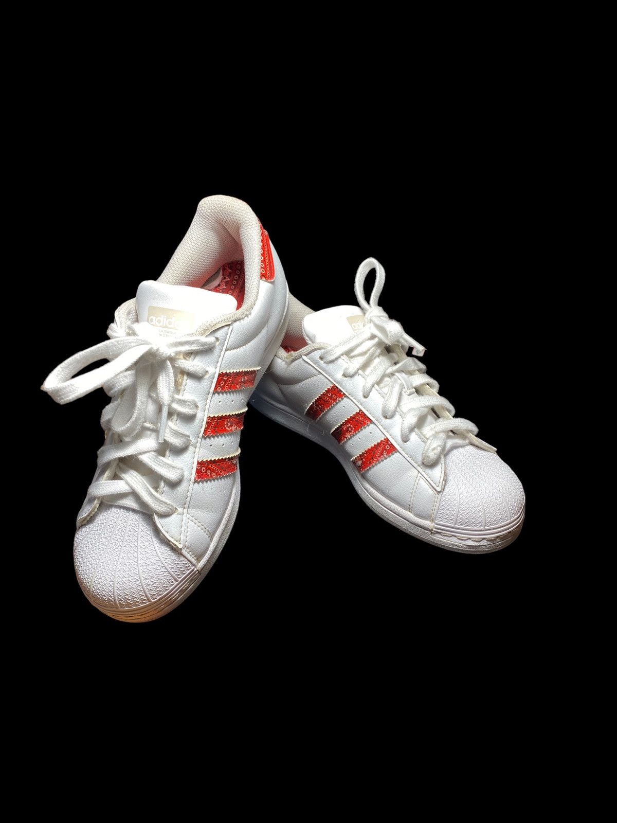 Adidas superstar red snake 38 sale