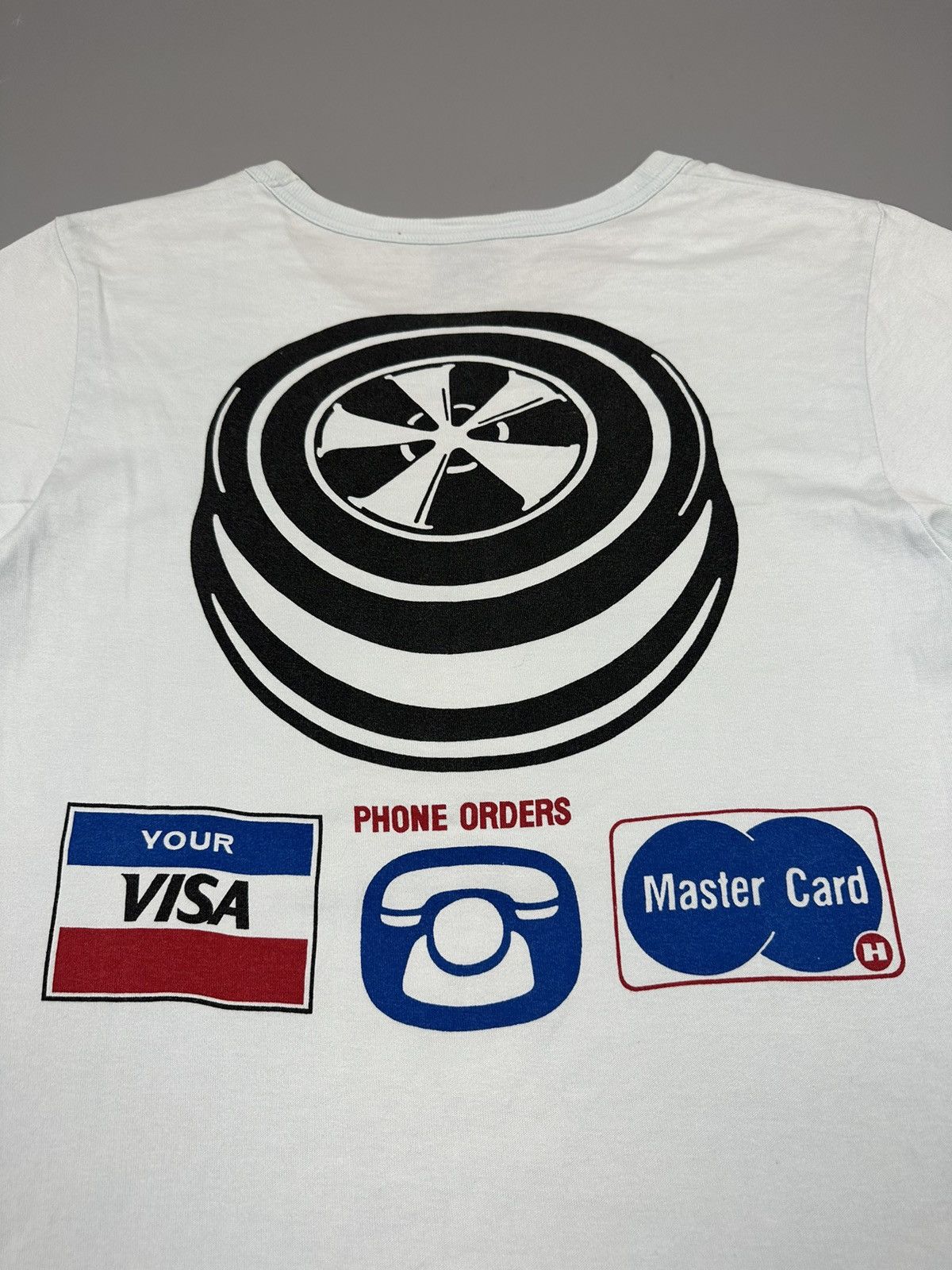 Hysteric Glamour VINTAGE HYSTERIC GLAMOUR MOTORSPORT DESIGN TEE Size US M / EU 48-50 / 2 - 6 Thumbnail