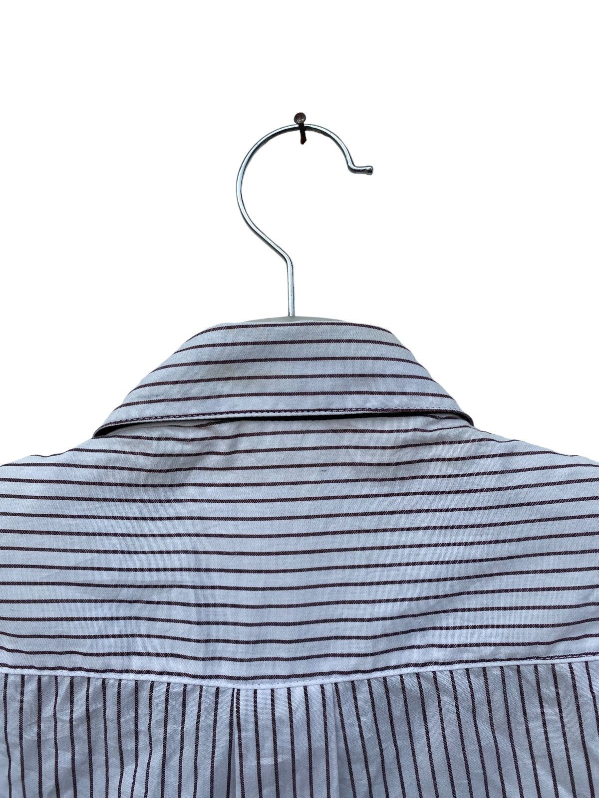 Japanese Brand Vintage Mc Donald Worker Stripe Shirt Size US XL / EU 56 / 4 - 5 Thumbnail