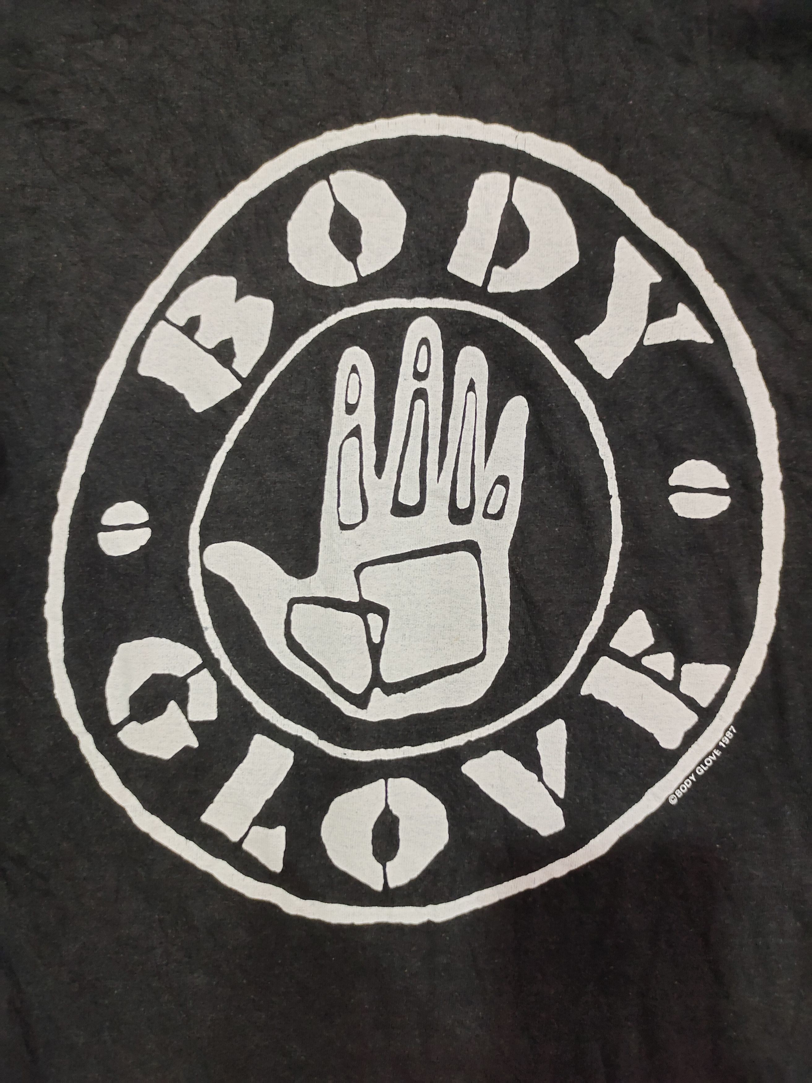 @1989 Vintage Body Glove Long Sleeves Tshirt