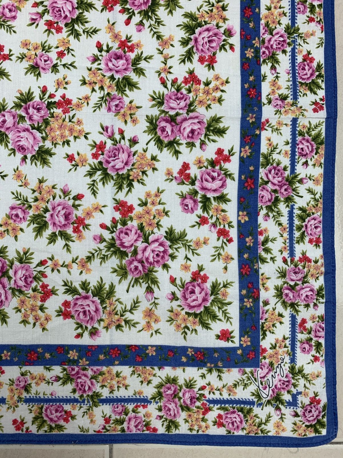 Kenzo Kenzo Flower Handkerchief Pocketsquares Size ONE SIZE - 4 Thumbnail