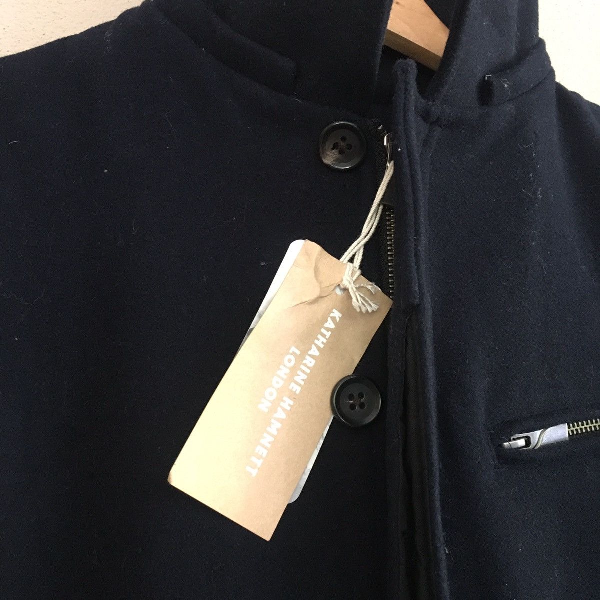 Katharine Hamnett London NOS Katharine Hamnett Wool Coat Size US M / EU 48-50 / 2 - 6 Thumbnail