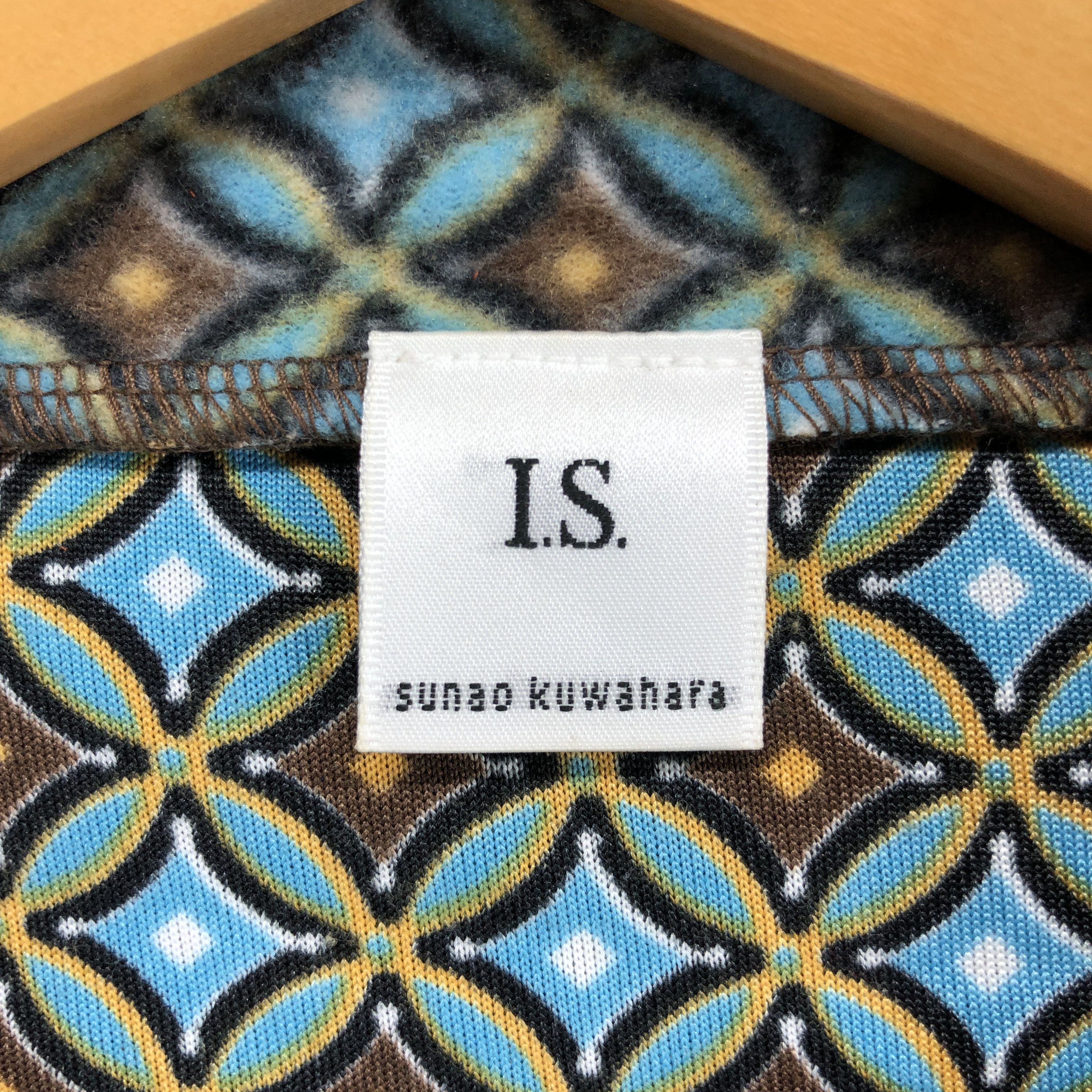 Issey Miyake I.S SUNAO KUWAHARA Fleece Abstract Geometry #0128/G Size S / US 4 / IT 40 - 4 Thumbnail