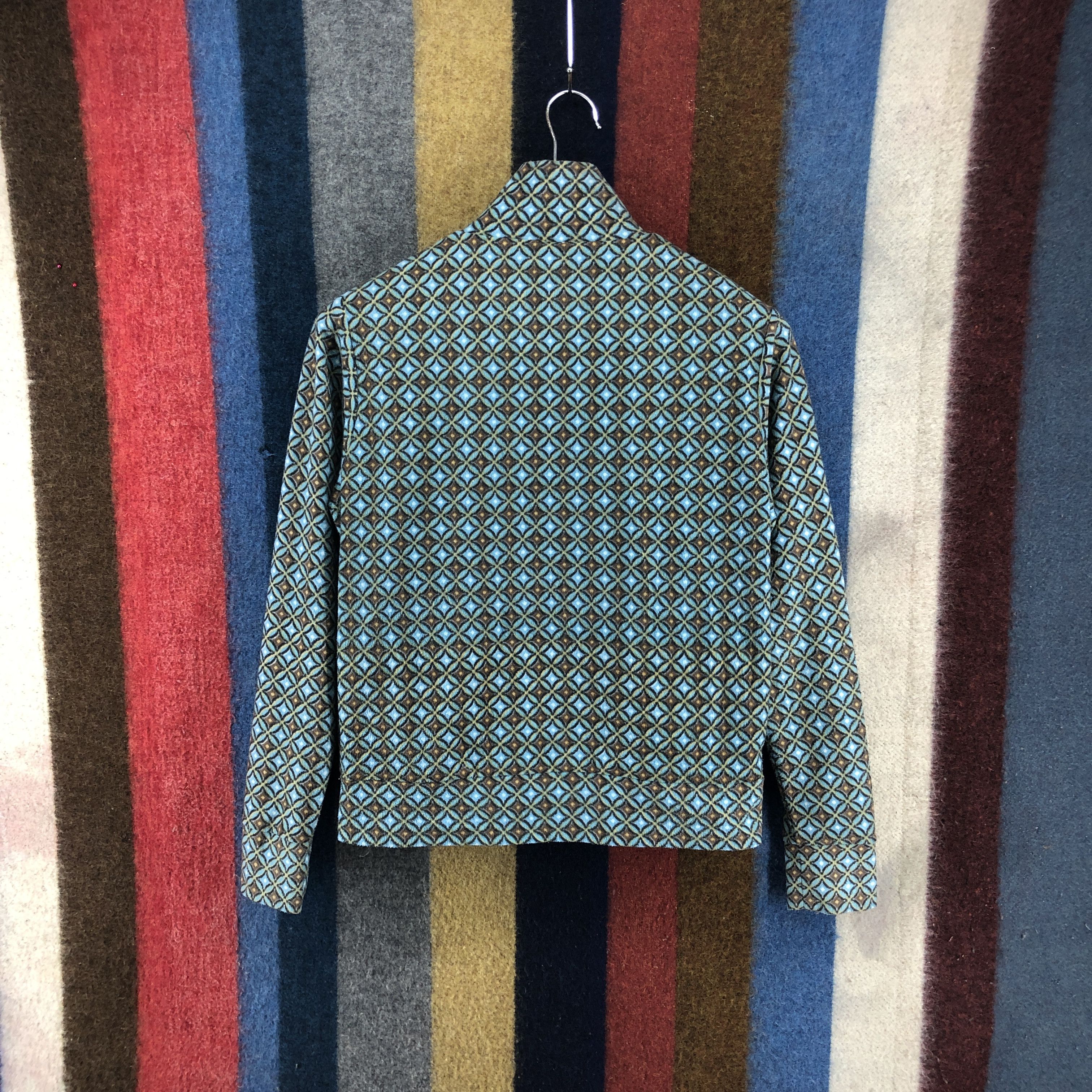 Issey Miyake I.S SUNAO KUWAHARA Fleece Abstract Geometry #0128/G Size S / US 4 / IT 40 - 7 Thumbnail