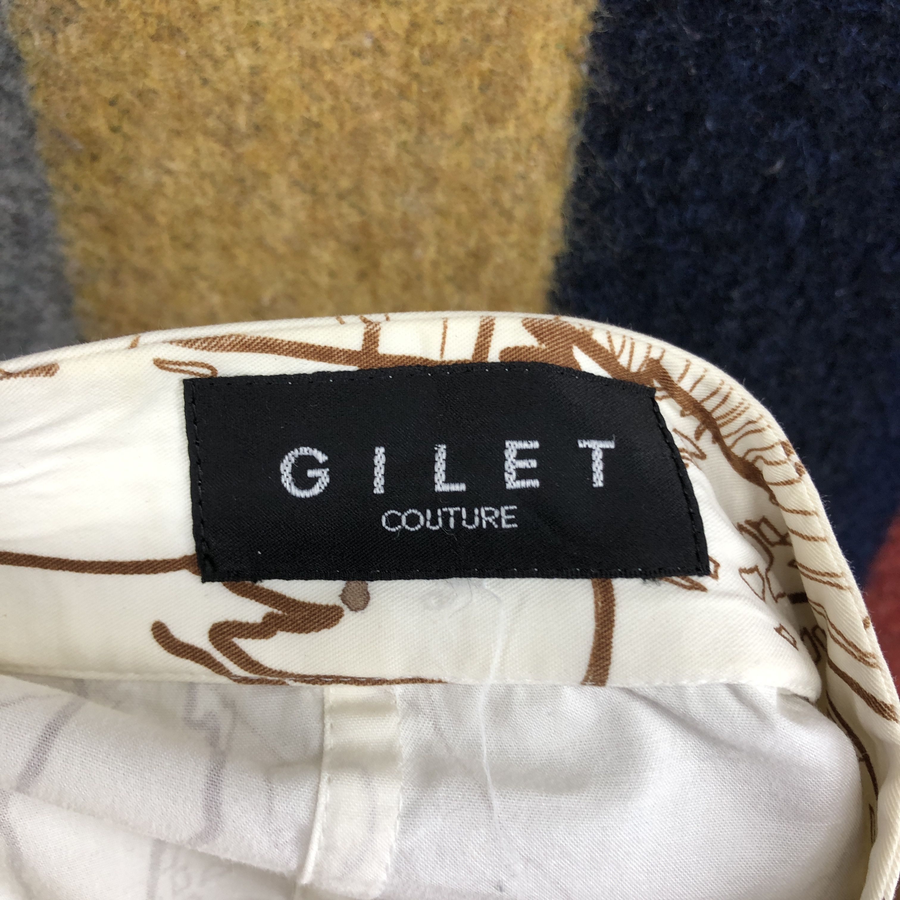 Japanese Brand GILET COUTURE Made In JAPAN Women Jacket #2723-98 Size S / US 4 / IT 40 - 9 Thumbnail