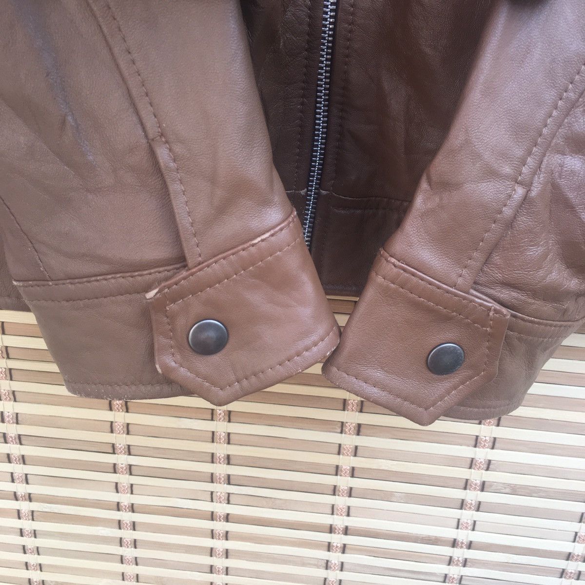 Japanese Brand Michel Klien Racing Biker Jacket Size US M / EU 48-50 / 2 - 6 Thumbnail
