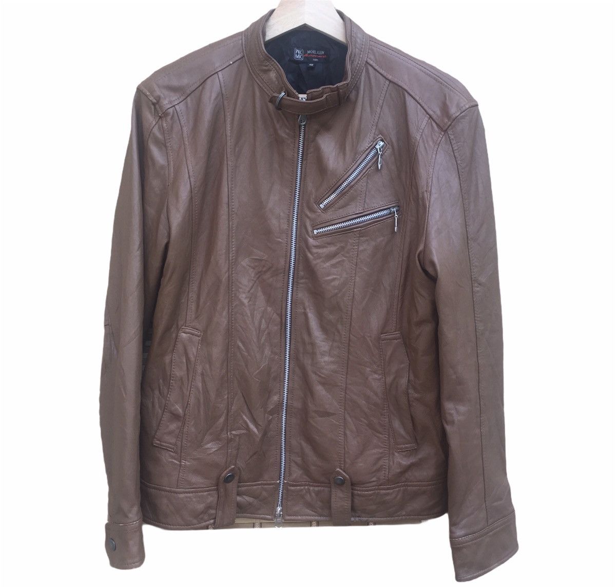 Japanese Brand Michel Klien Racing Biker Jacket Size US M / EU 48-50 / 2 - 1 Thumbnail