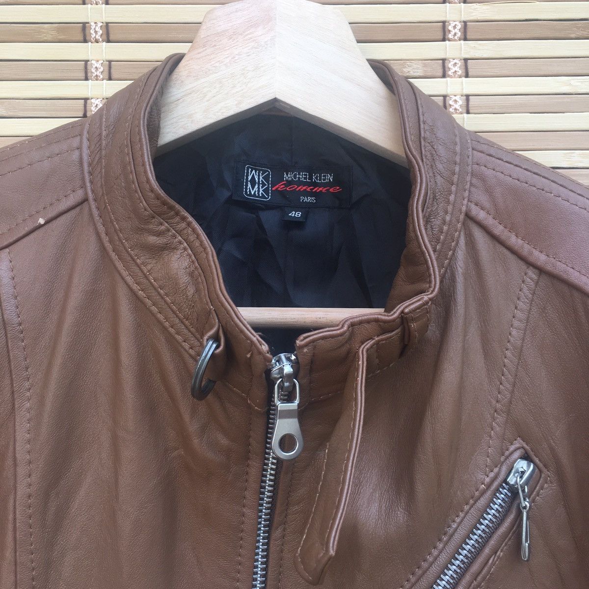 Japanese Brand Michel Klien Racing Biker Jacket Size US M / EU 48-50 / 2 - 10 Thumbnail