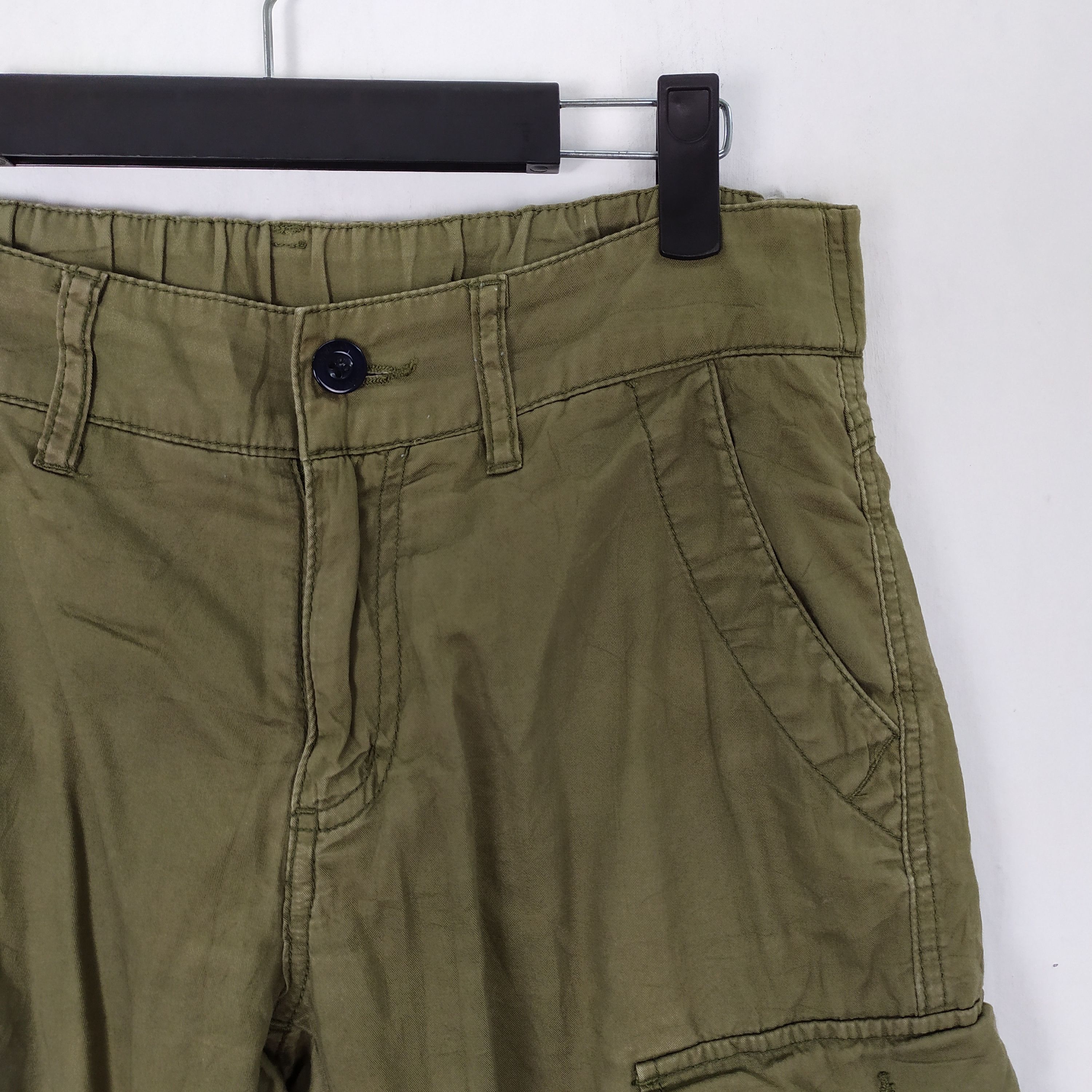 Japanese Brand JAPANES BRAND LIFE GOES ON FADED CARGO PANTS Size US 27 - 5 Thumbnail