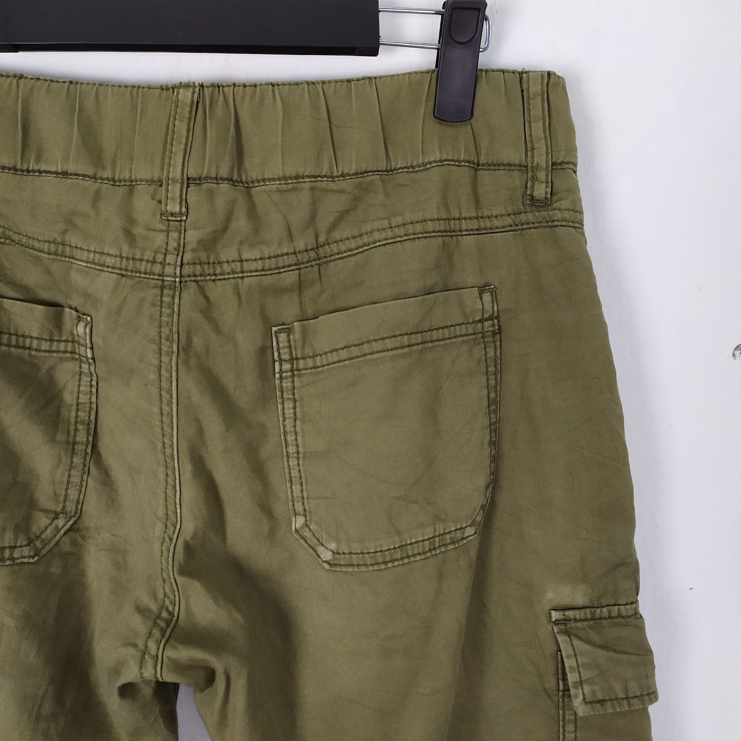 Japanese Brand JAPANES BRAND LIFE GOES ON FADED CARGO PANTS Size US 27 - 16 Thumbnail