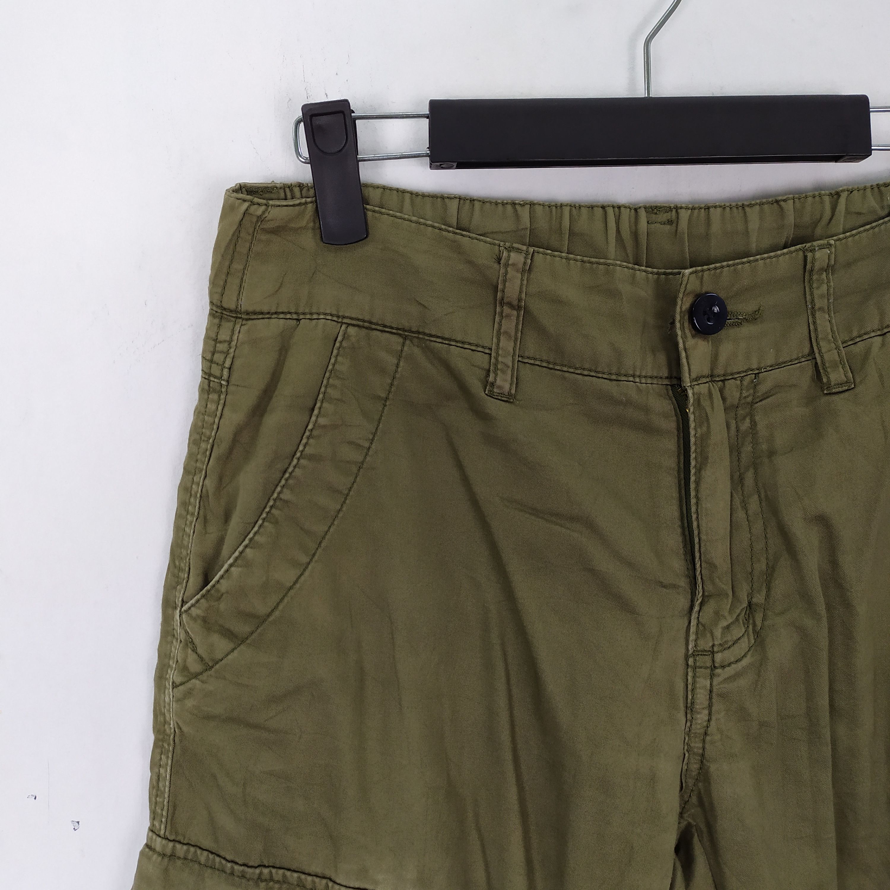 Japanese Brand JAPANES BRAND LIFE GOES ON FADED CARGO PANTS Size US 27 - 4 Thumbnail