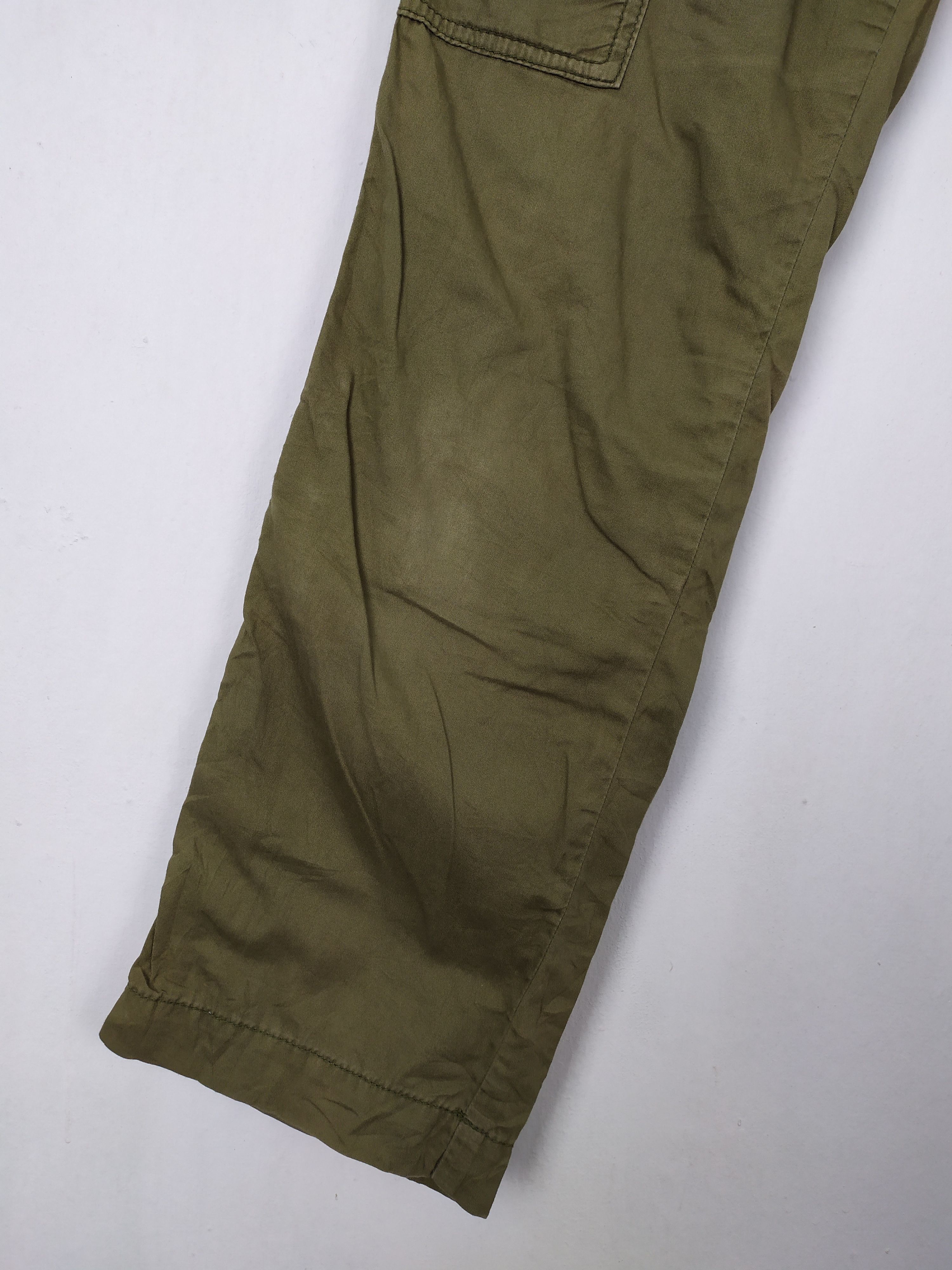 Japanese Brand JAPANES BRAND LIFE GOES ON FADED CARGO PANTS Size US 27 - 6 Thumbnail