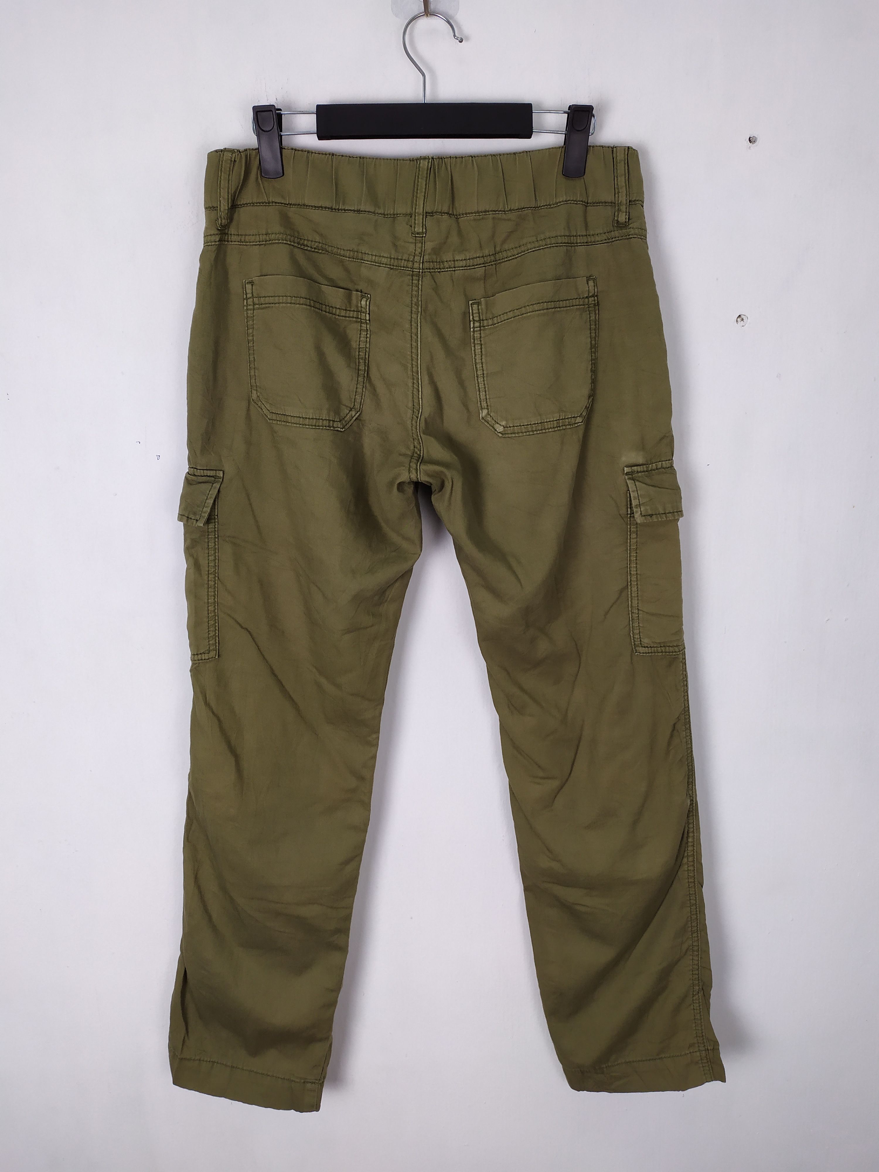 Japanese Brand JAPANES BRAND LIFE GOES ON FADED CARGO PANTS Size US 27 - 9 Thumbnail