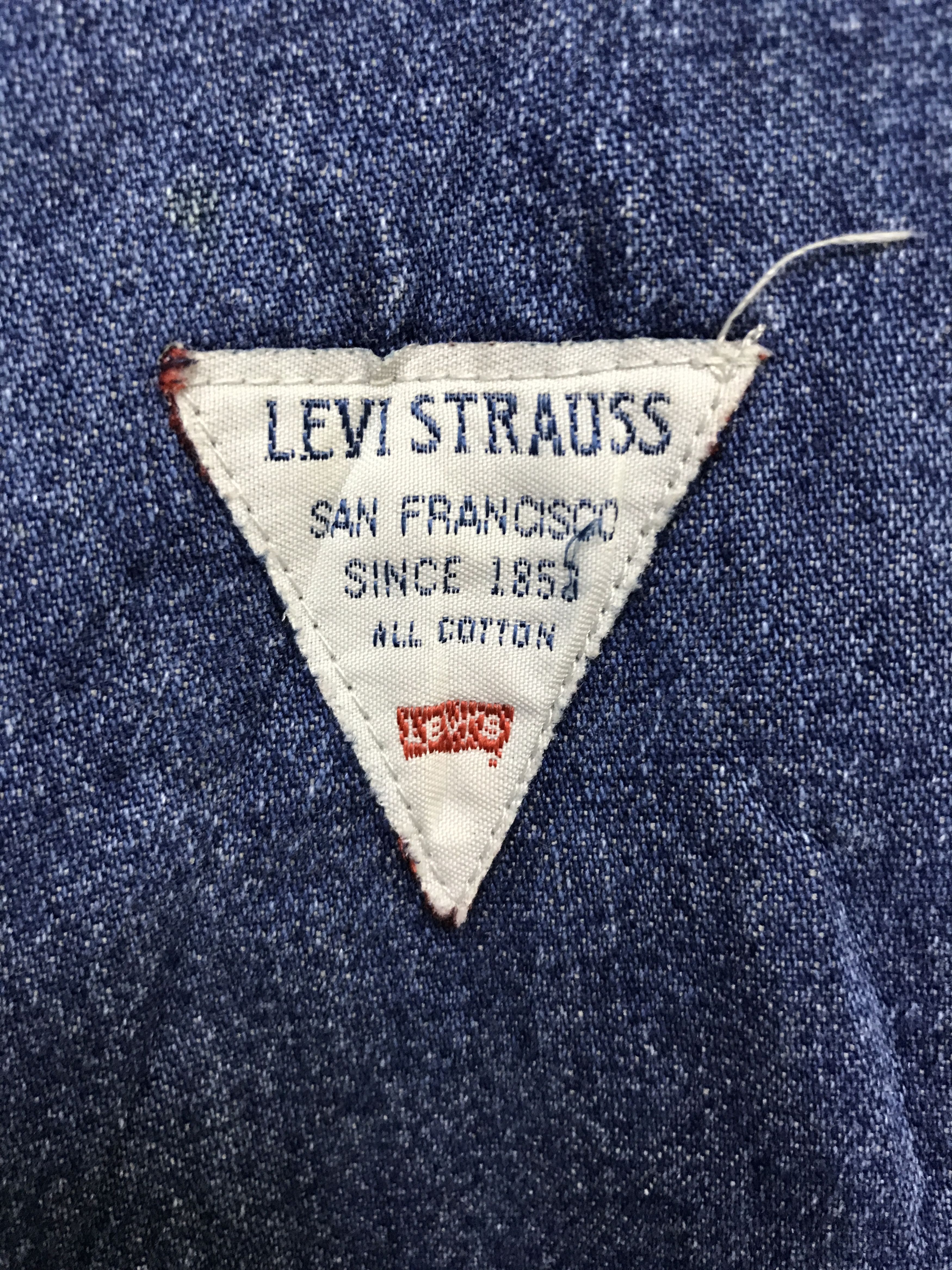 Levi's VL161-Vintage Levis Jeans Overall Size US 34 / EU 50 - 10 Thumbnail