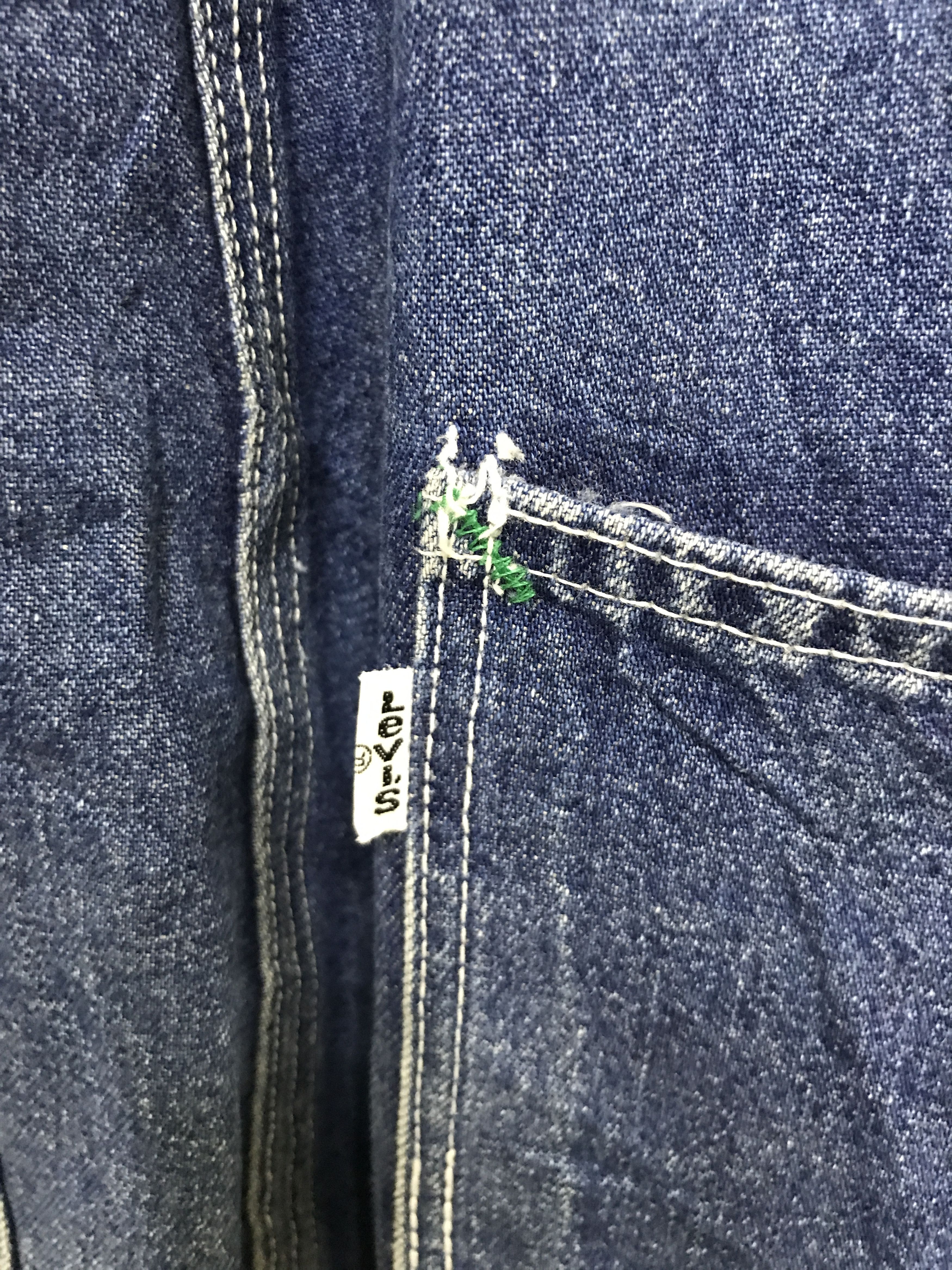 Levi's VL161-Vintage Levis Jeans Overall Size US 34 / EU 50 - 11 Thumbnail