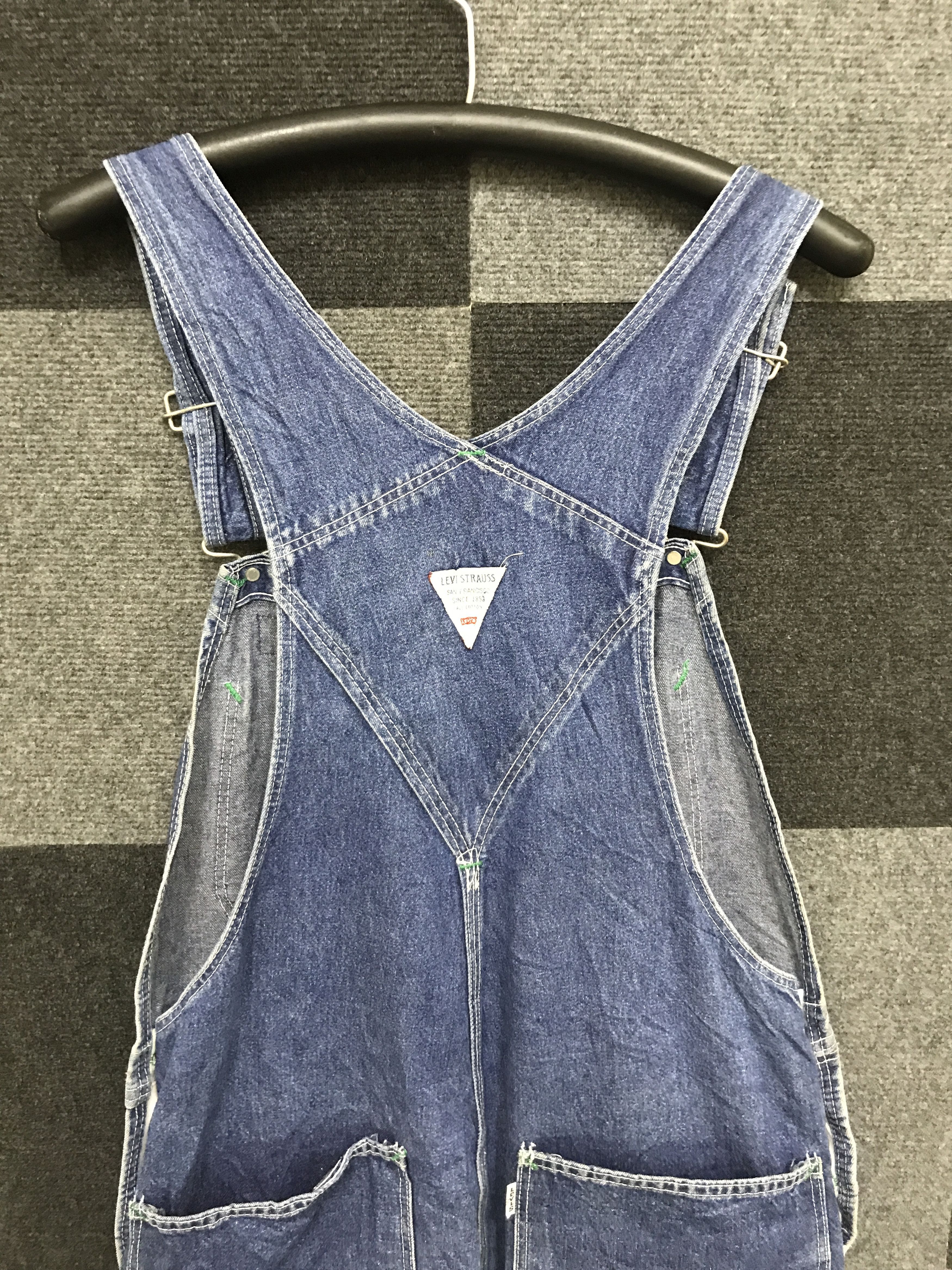 Levi's VL161-Vintage Levis Jeans Overall Size US 34 / EU 50 - 9 Thumbnail