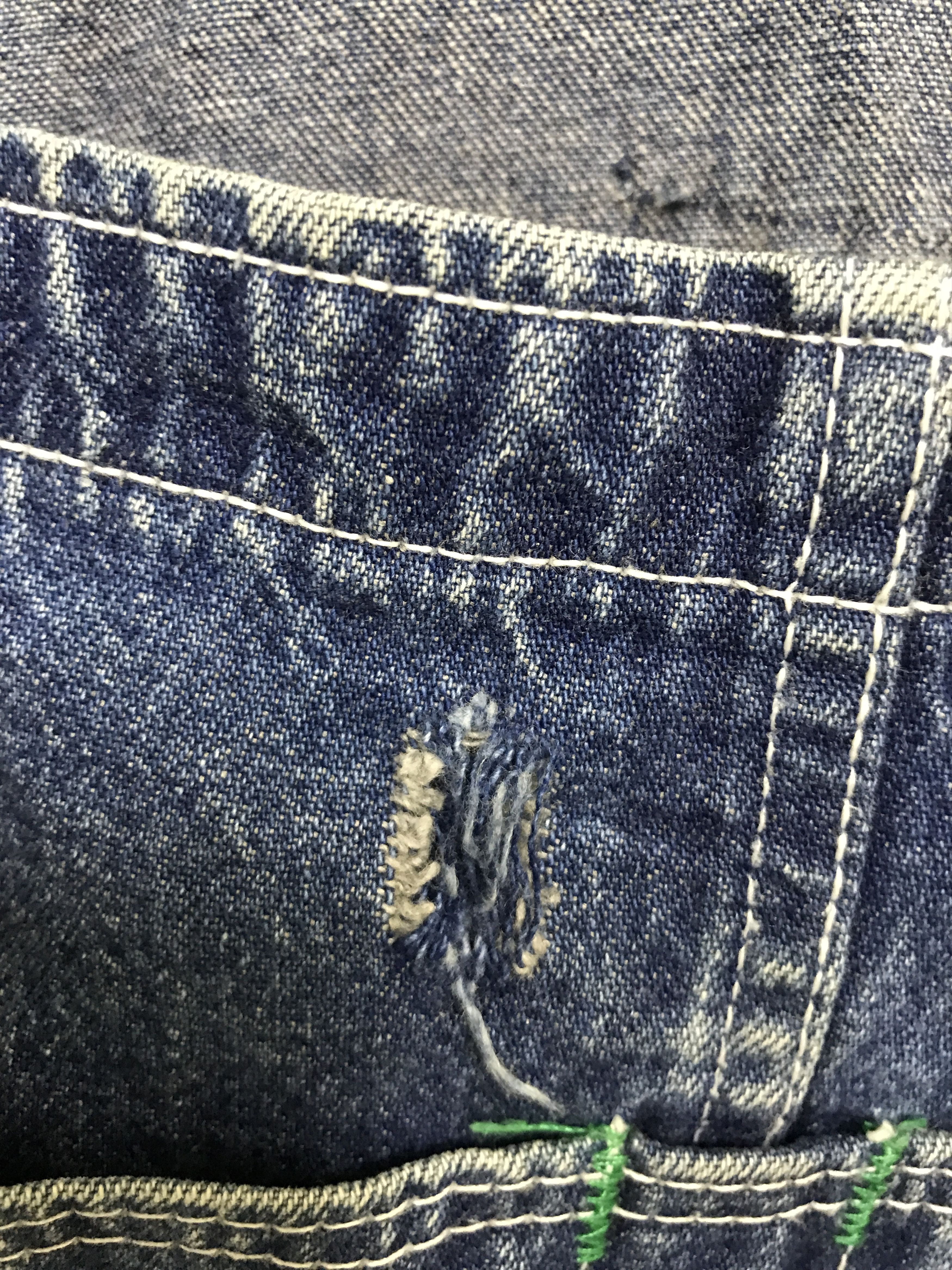 Levi's VL161-Vintage Levis Jeans Overall Size US 34 / EU 50 - 4 Thumbnail