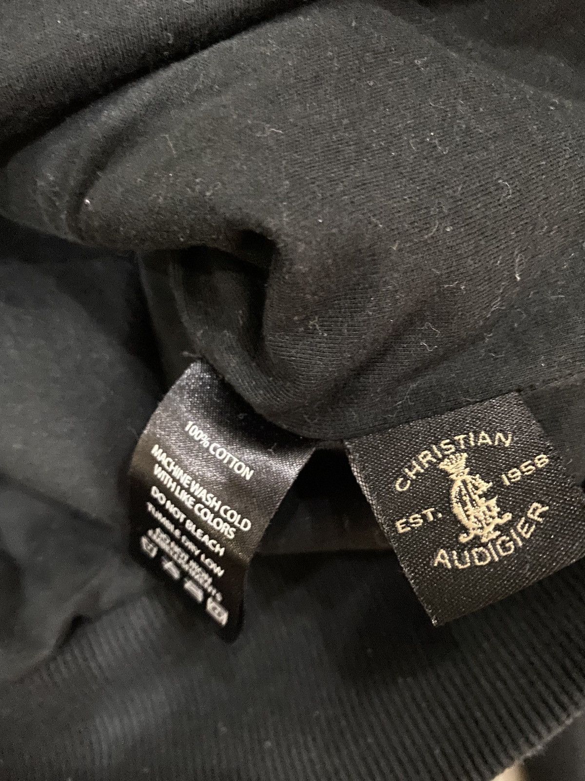 Ed Hardy 🌟CHRISTIAN AUDIGIER OVERPRINT SCALES PULLOVER HOODIE Size US S / EU 44-46 / 1 - 9 Thumbnail