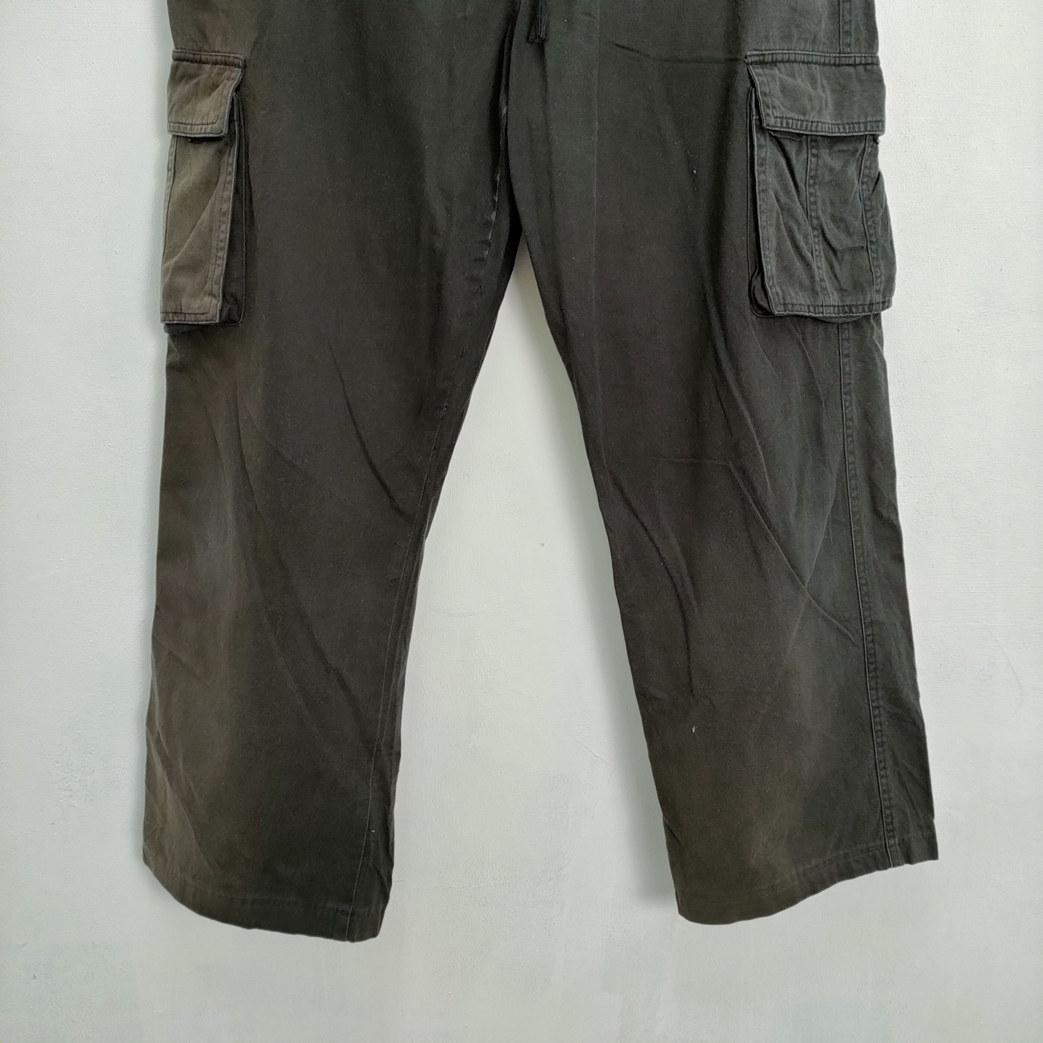 Japanese Brand × StraightFaded VINTAGE GERRY COSBY SPRING WAIST FADED CARGO PANTS Size US 38 / EU 54 - 3 Thumbnail