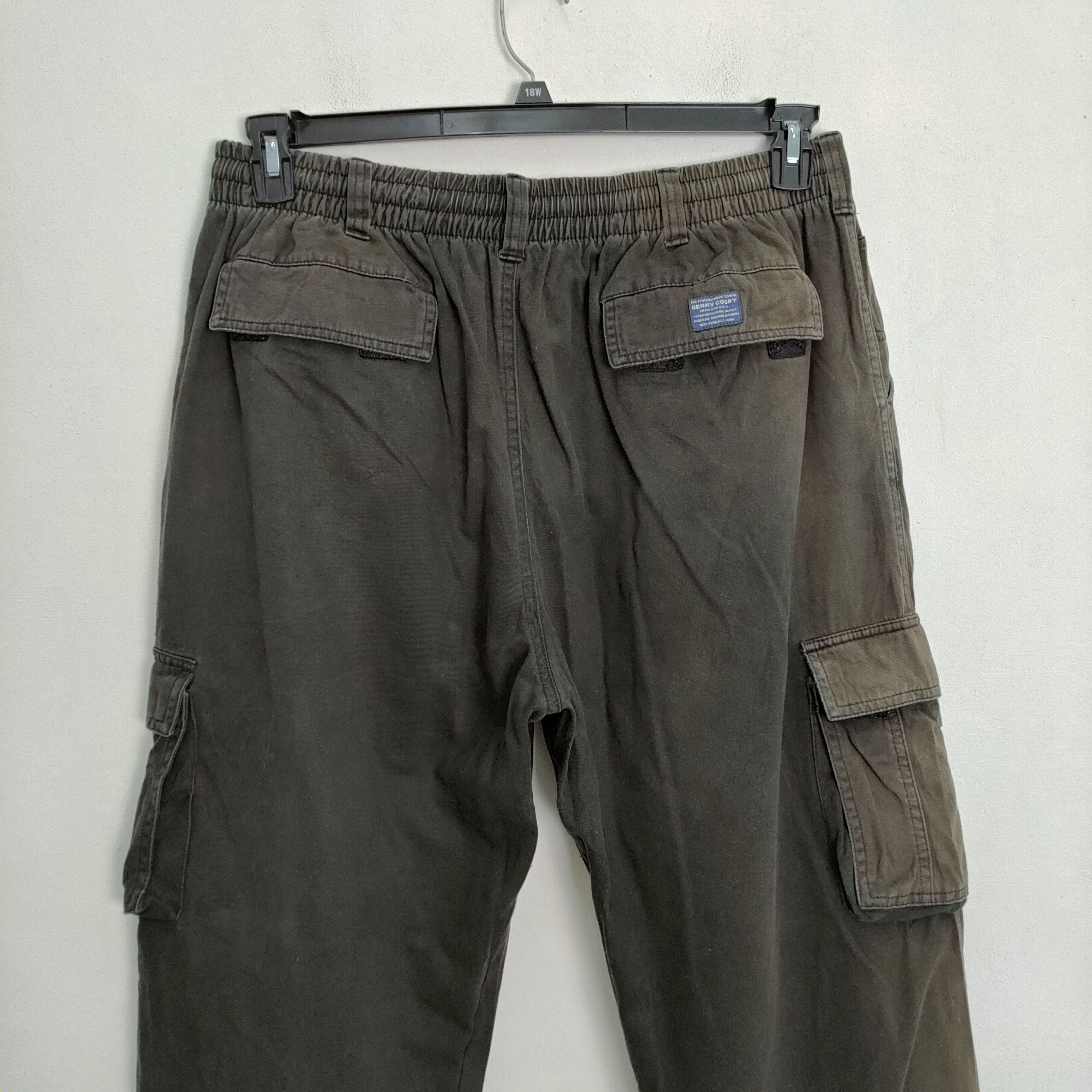 Japanese Brand × StraightFaded VINTAGE GERRY COSBY SPRING WAIST FADED CARGO PANTS Size US 38 / EU 54 - 7 Thumbnail