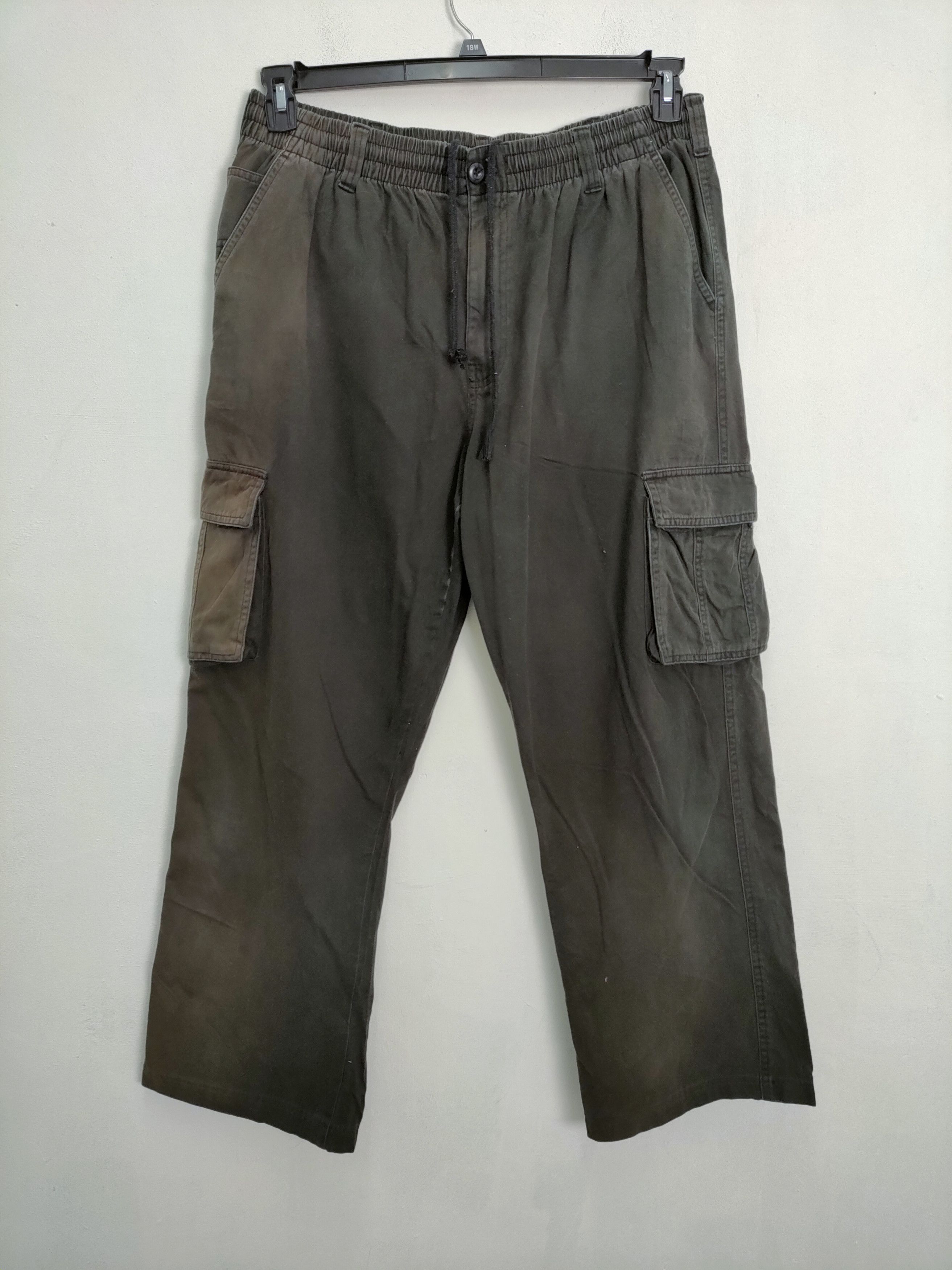 VINTAGE GERRY COSBY SPRING WAIST FADED CARGO PANTS