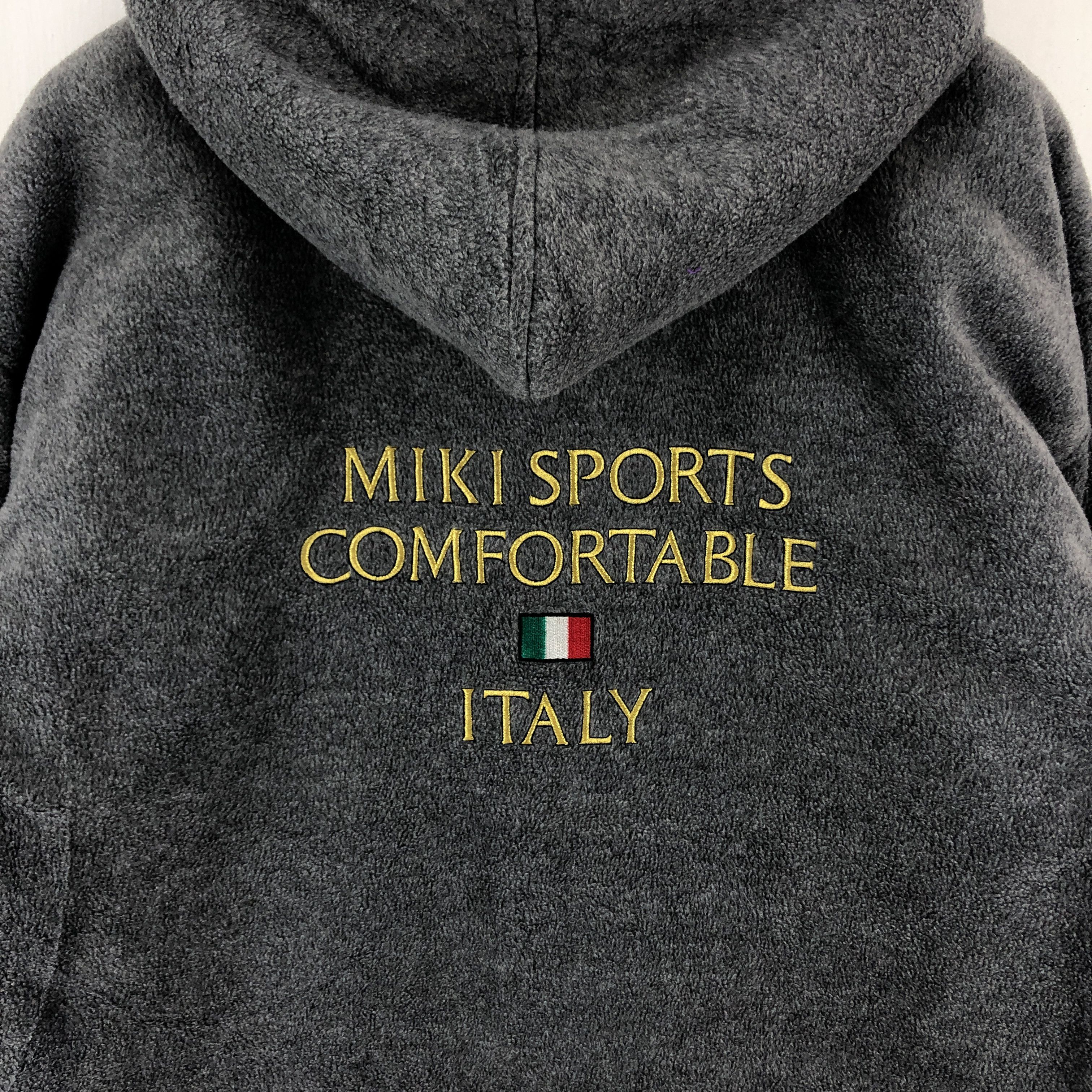 Japanese Brand MIKI SPORTS Warm Hoodie Jacket #1725-65 Size US L / EU 52-54 / 3 - 2 Thumbnail