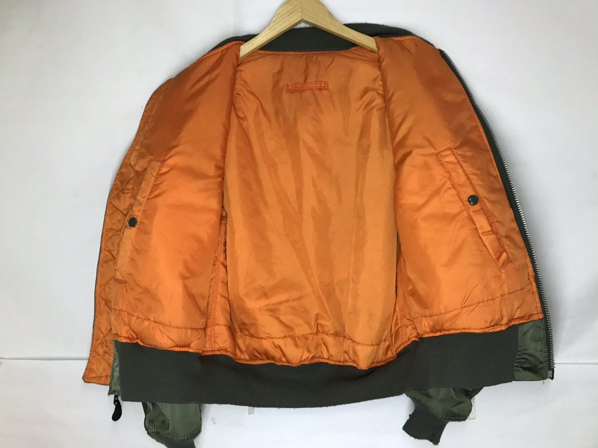 Alpha Industries Bomber jacket Alpha custom band agnostic front Size US L / EU 52-54 / 3 - 3 Thumbnail