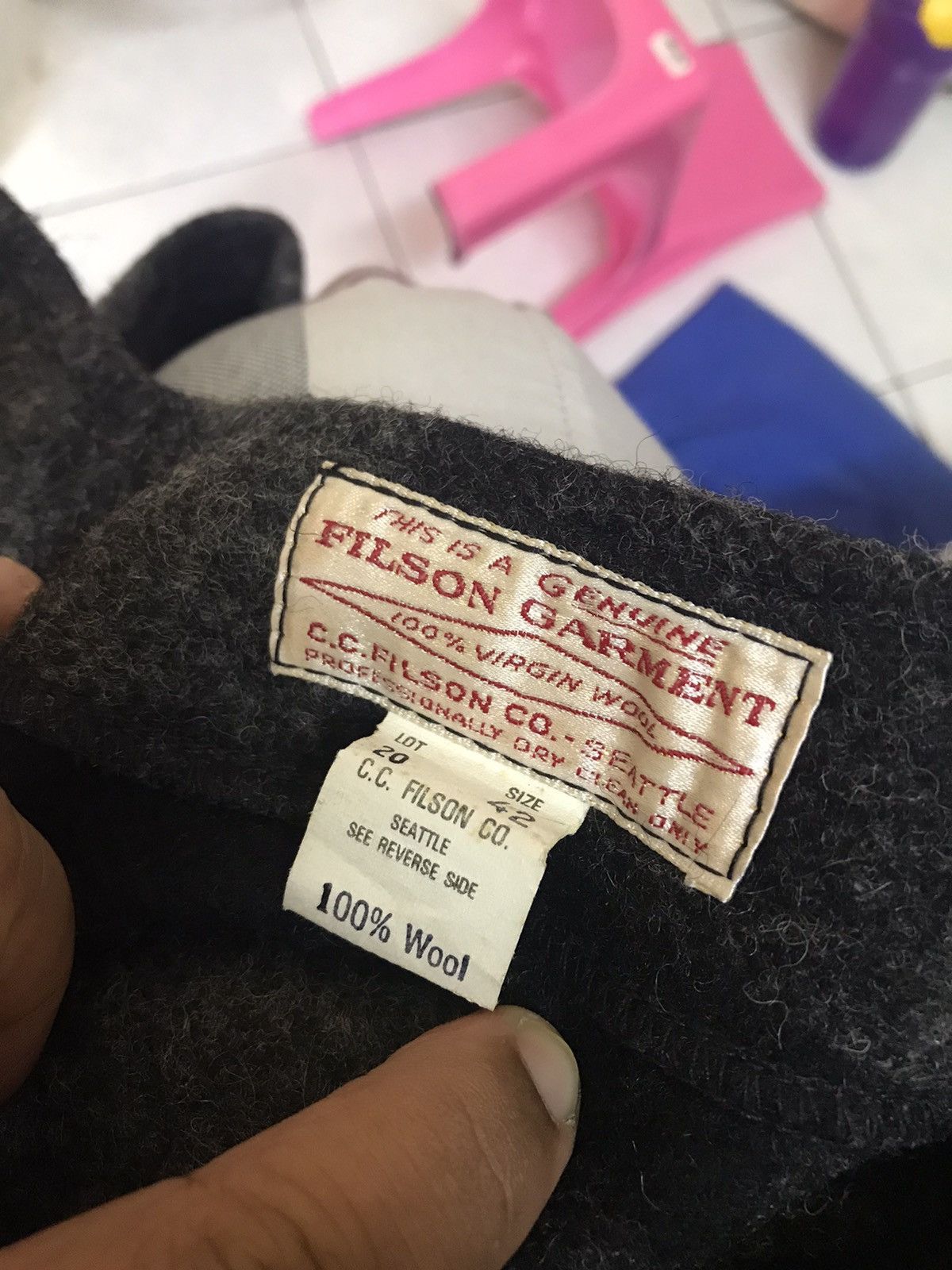 Filson Filson Garment Shadow Plaid Pure Wool Vest Size US M / EU 48-50 / 2 - 4 Thumbnail