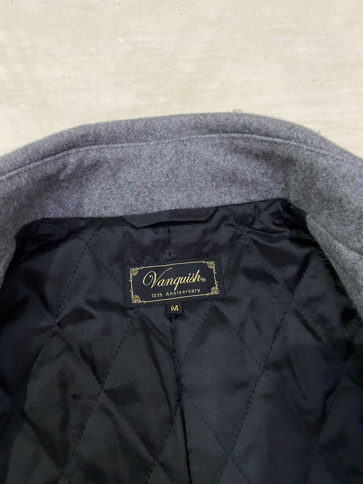 Vanquish RARE🔥VINTAGE VANQUISH WOOL PEA COAT JACKET Size US S / EU 44-46 / 1 - 8 Thumbnail