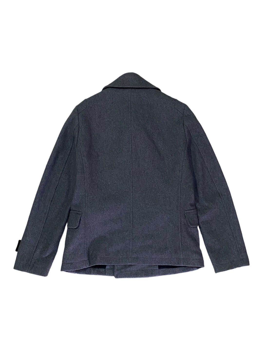 Vanquish RARE🔥VINTAGE VANQUISH WOOL PEA COAT JACKET Size US S / EU 44-46 / 1 - 4 Thumbnail