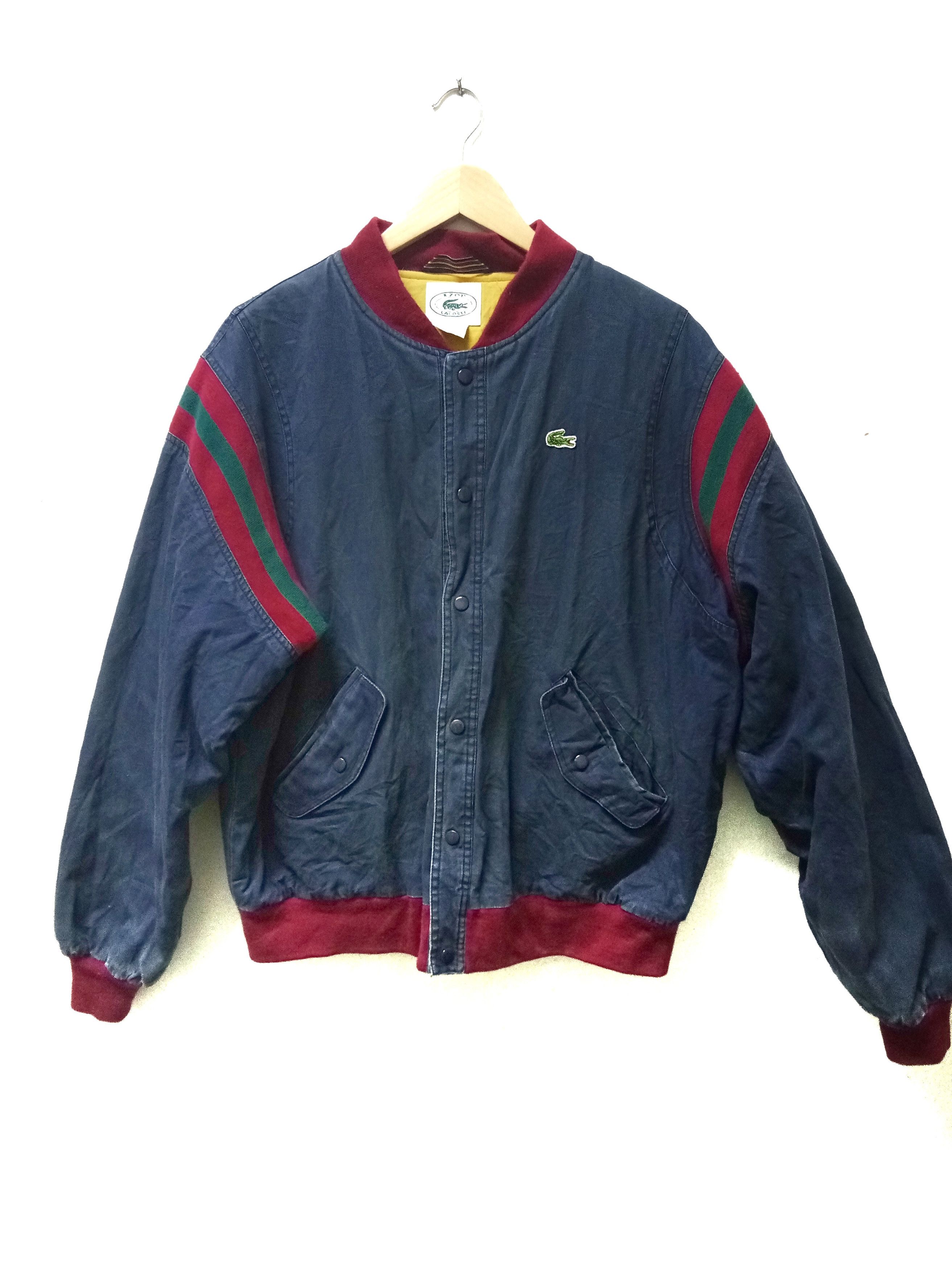 Lacoste × Vintage Lacoste Varsity Bombers jacket Size US L / EU 52-54 / 3 - 2 Thumbnail