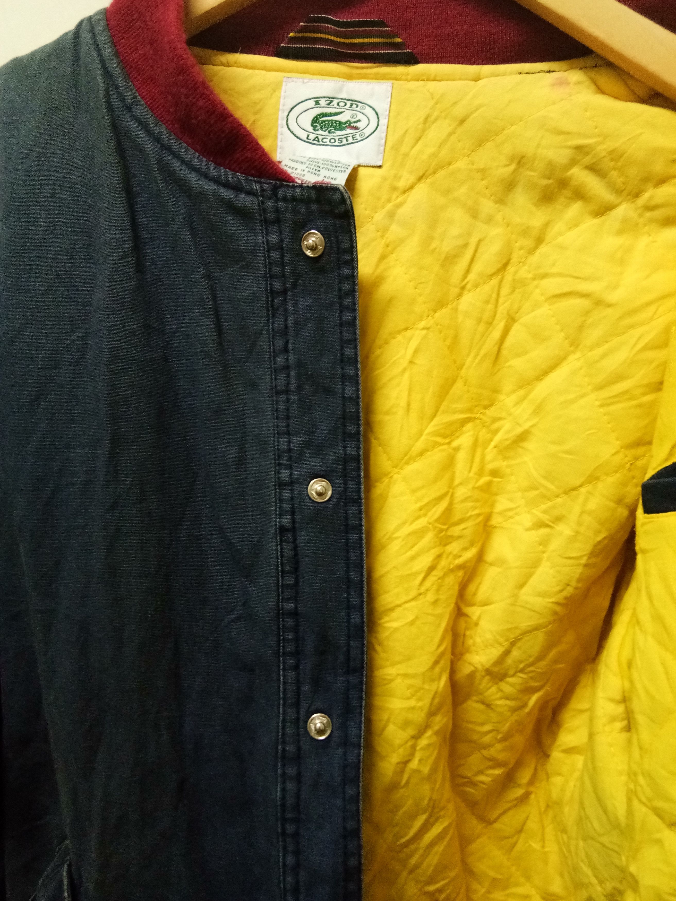 Lacoste × Vintage Lacoste Varsity Bombers jacket Size US L / EU 52-54 / 3 - 9 Thumbnail