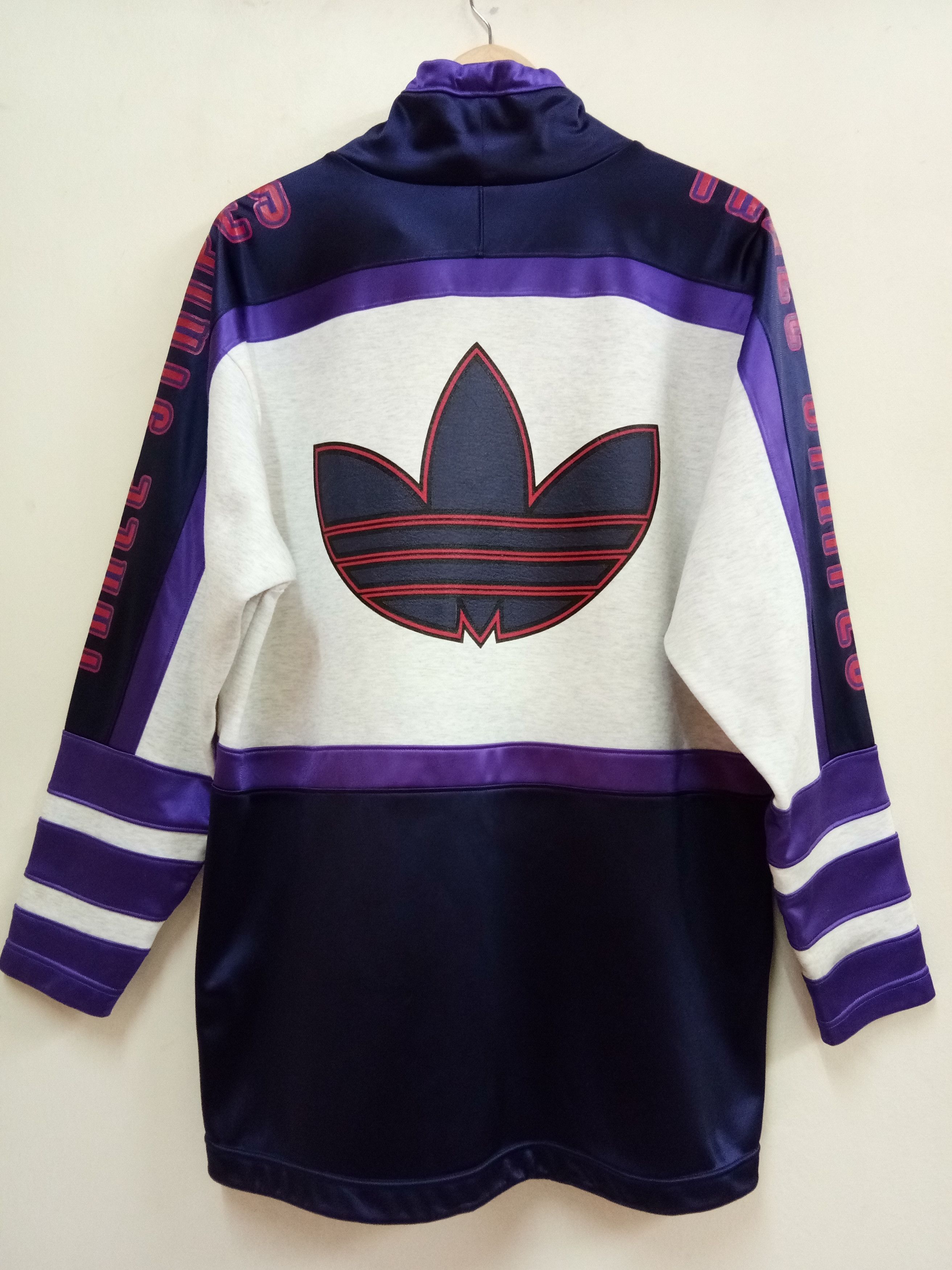 Adidas × Descente VINTAGE 90s ADIDAS BIG LOGO SWEATSHIRTS L SIZE Size US L / EU 52-54 / 3 - 1 Thumbnail