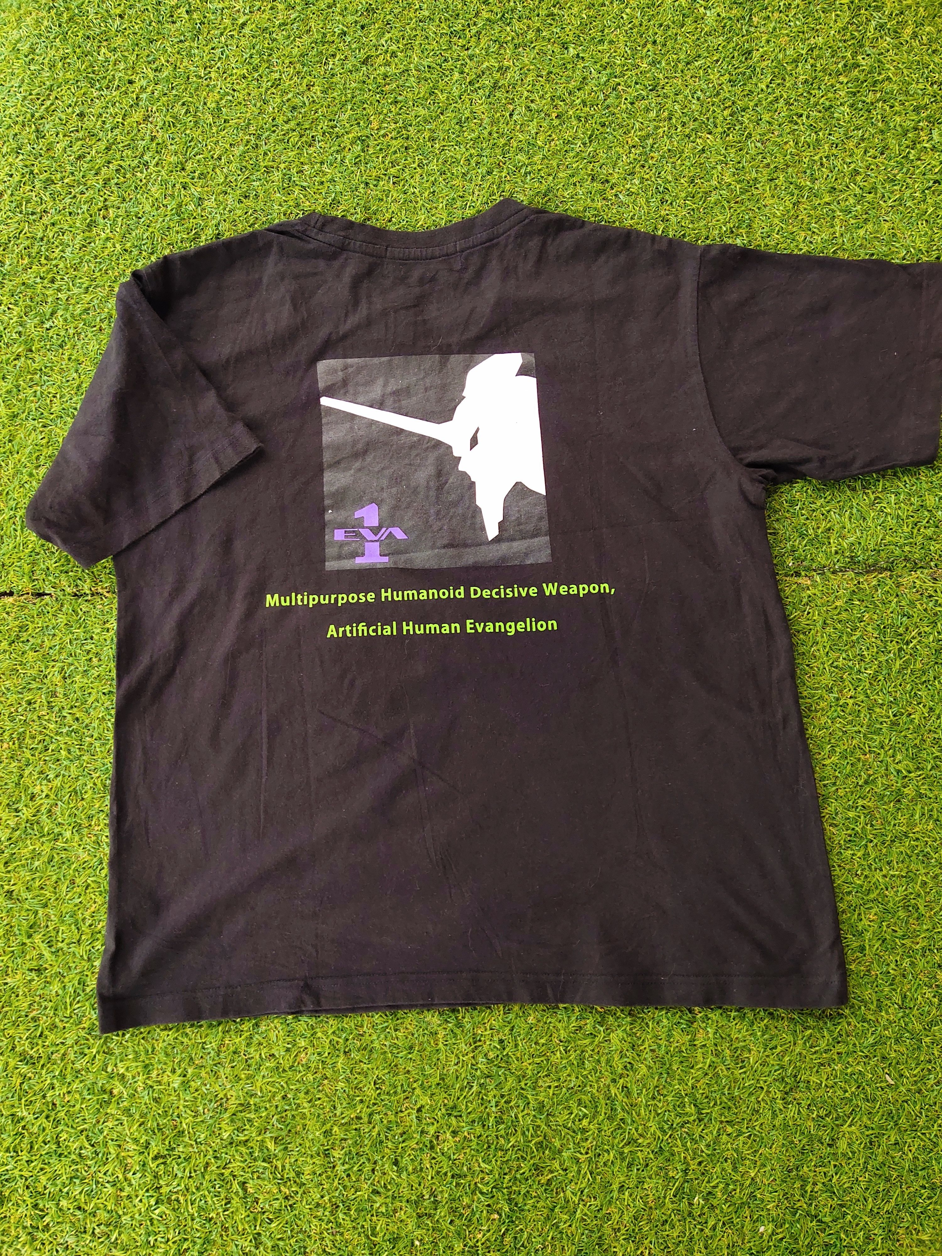 Anime × Vintage Rare Vintage Evangelion Anime Movie Streetwear Size US L / EU 52-54 / 3 - 1 Thumbnail