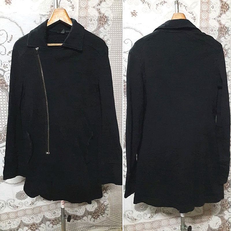 Armani Vintage Black Armani Exchange Military Fashion Jacket Size US S / EU 44-46 / 1 - 1 Thumbnail