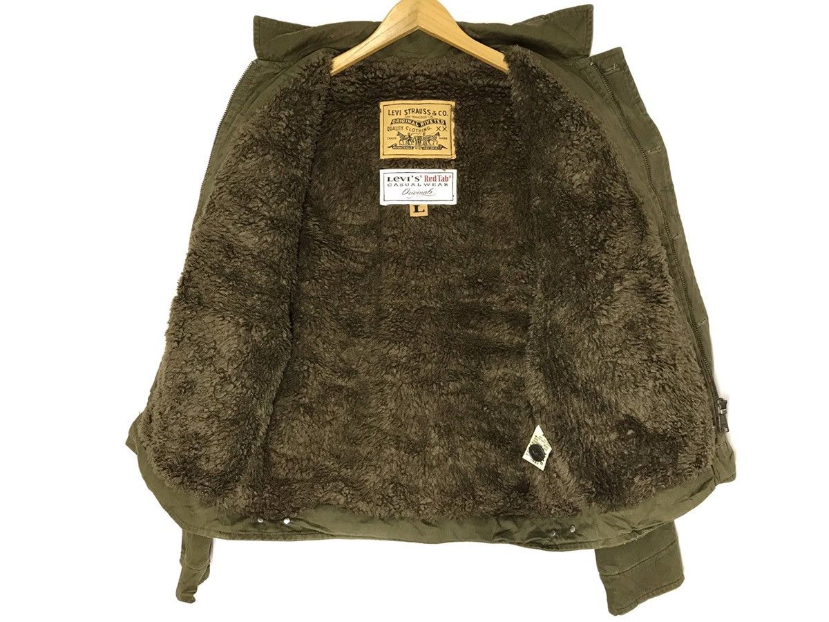Levi's Levi's Mens Sherpa Military Shirt Jacket Size US L / EU 52-54 / 3 - 5 Thumbnail