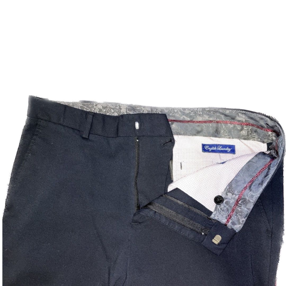 English Laundry English Laundry Black Casual Dress Pants 33x30 Size US 33 - 2 Thumbnail