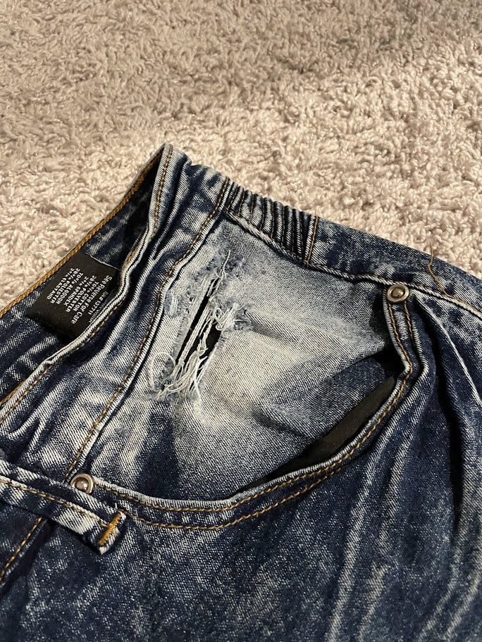 Xray Footwear X-ray Biker Blue Jeans 36x32 Size US 36 / EU 52 - 3 Thumbnail