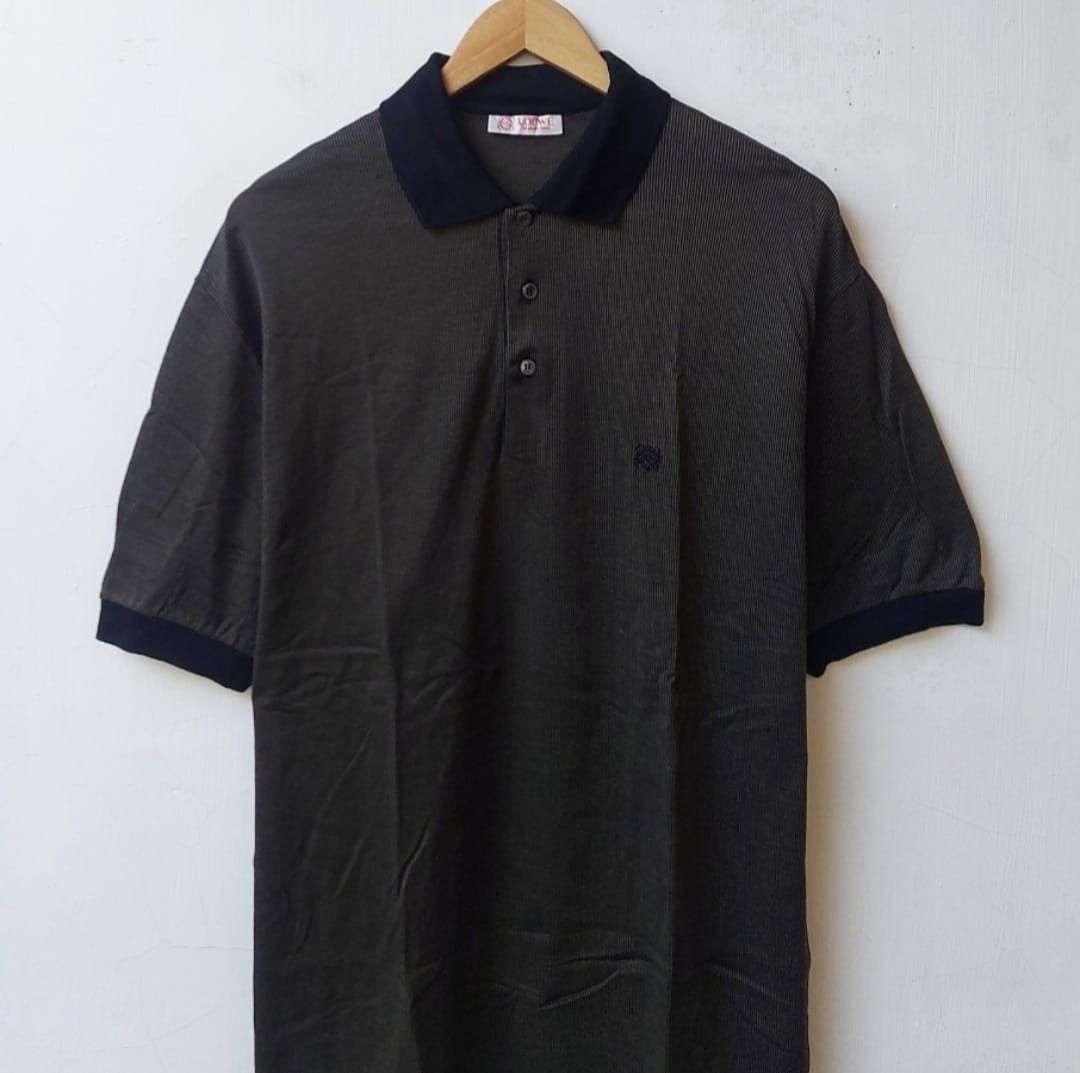 Loewe Vintage Loewe Polo Shirt Size US L / EU 52-54 / 3 - 3 Thumbnail