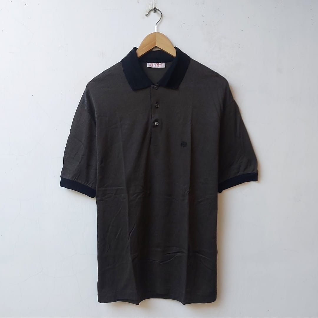 Loewe Vintage Loewe Polo Shirt Size US L / EU 52-54 / 3 - 2 Thumbnail