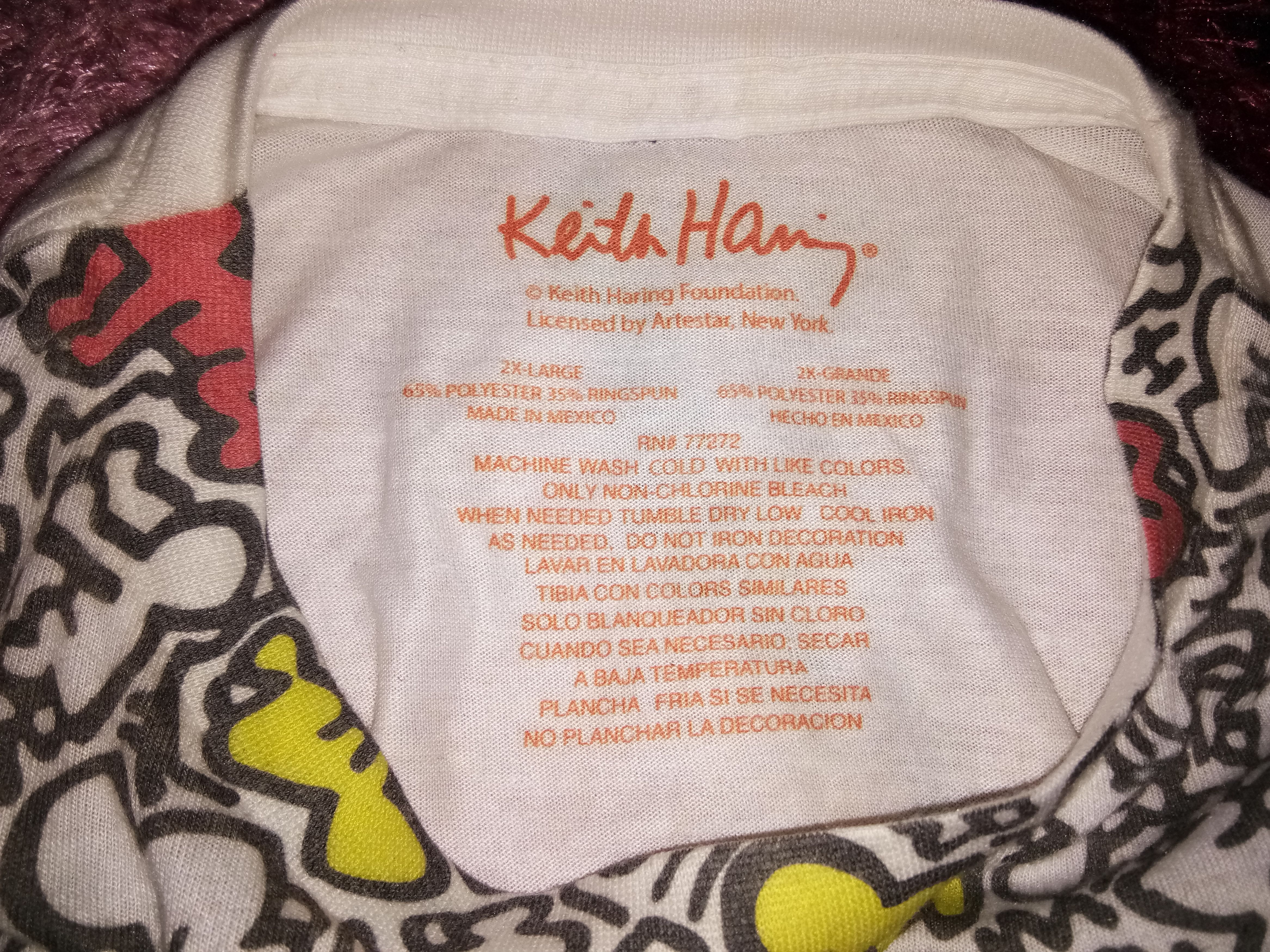 Keith Haring Rare💥💥 Keith Hearing Full Print Size US XXL / EU 58 / 5 - 3 Thumbnail