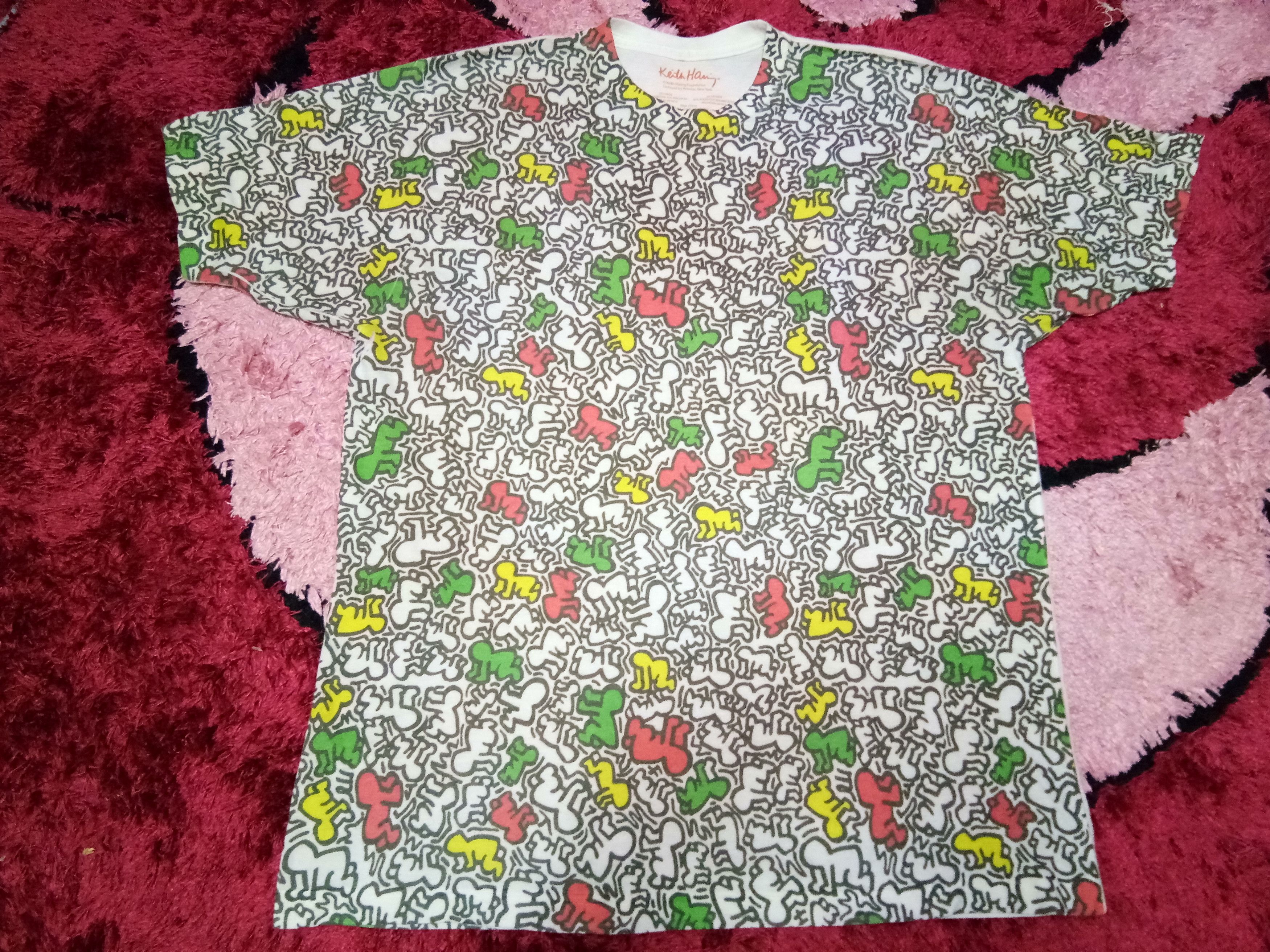 Keith Haring Rare💥💥 Keith Hearing Full Print Size US XXL / EU 58 / 5 - 1 Thumbnail