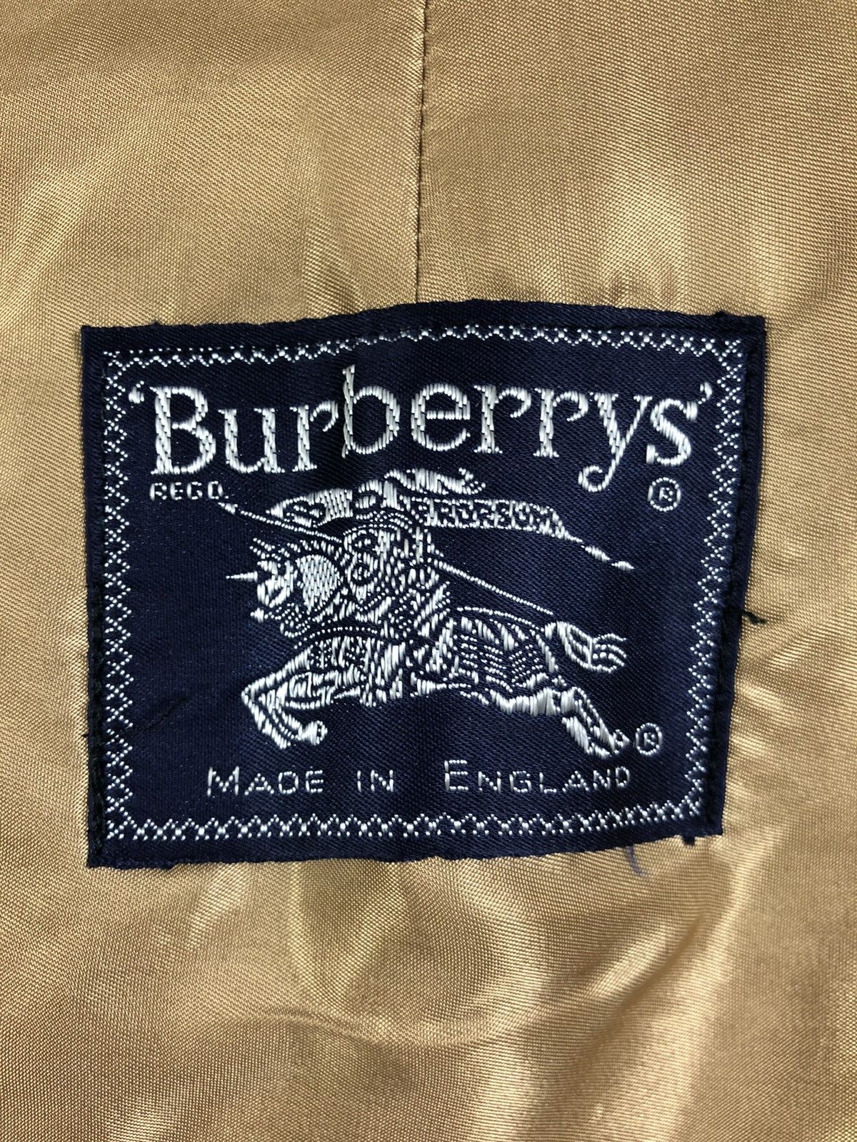 Burberry × Vintage Burberrys blue vintage nova check plated coat trench Size US M / EU 48-50 / 2 - 7 Thumbnail