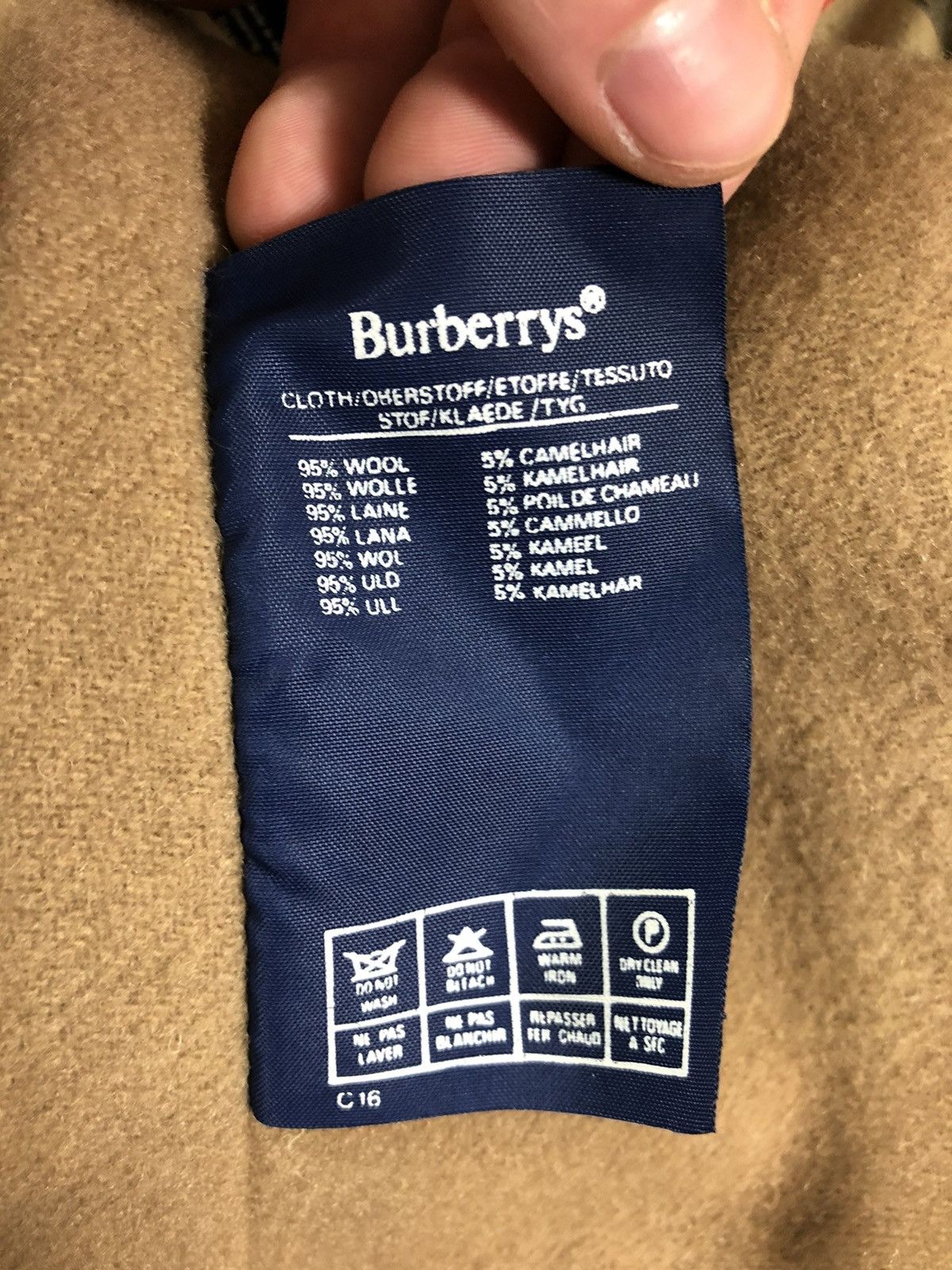Burberry × Vintage Burberrys blue vintage nova check plated coat trench Size US M / EU 48-50 / 2 - 11 Thumbnail