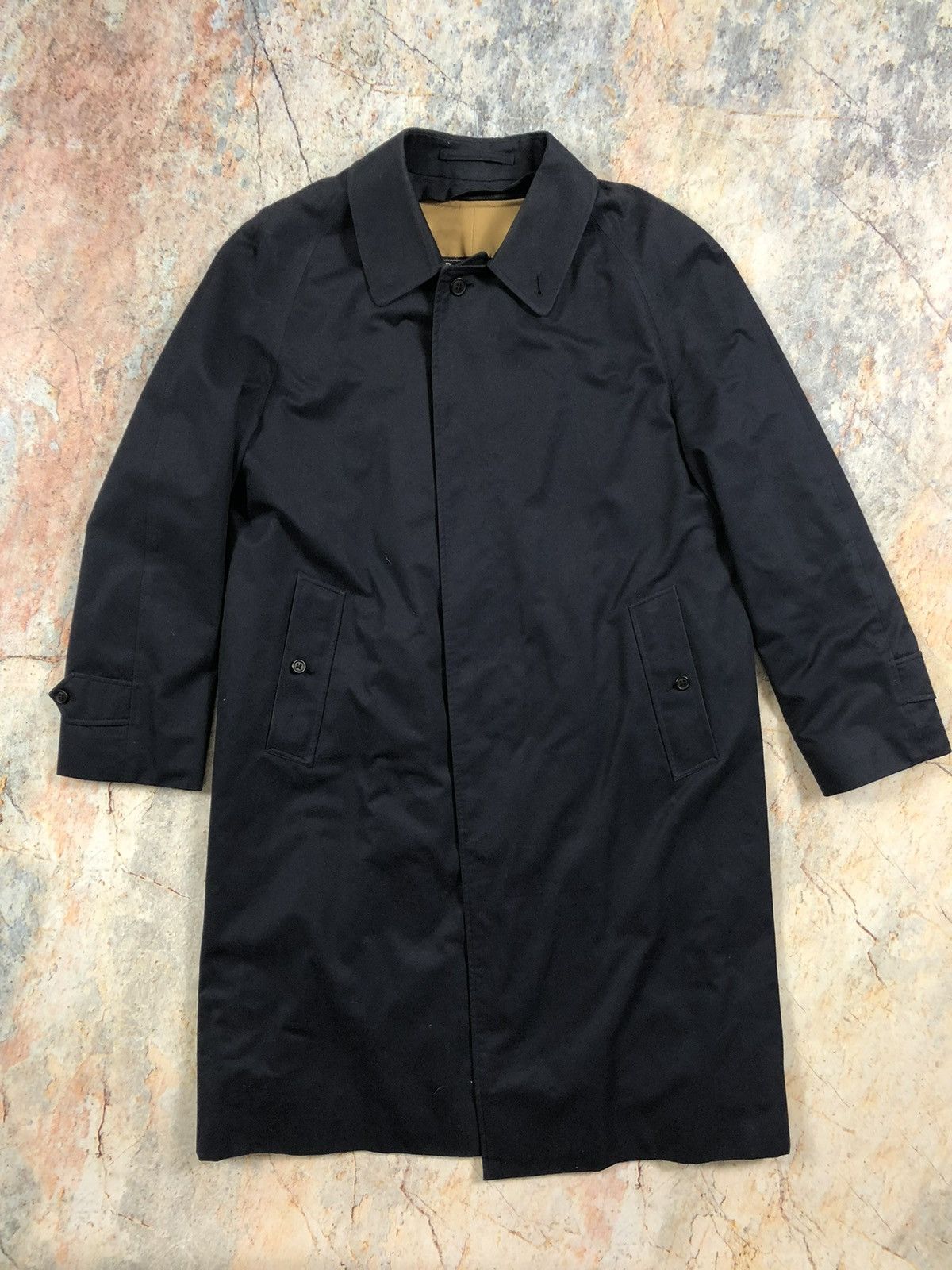Burberry × Vintage Burberrys blue vintage nova check plated coat trench Size US M / EU 48-50 / 2 - 4 Thumbnail