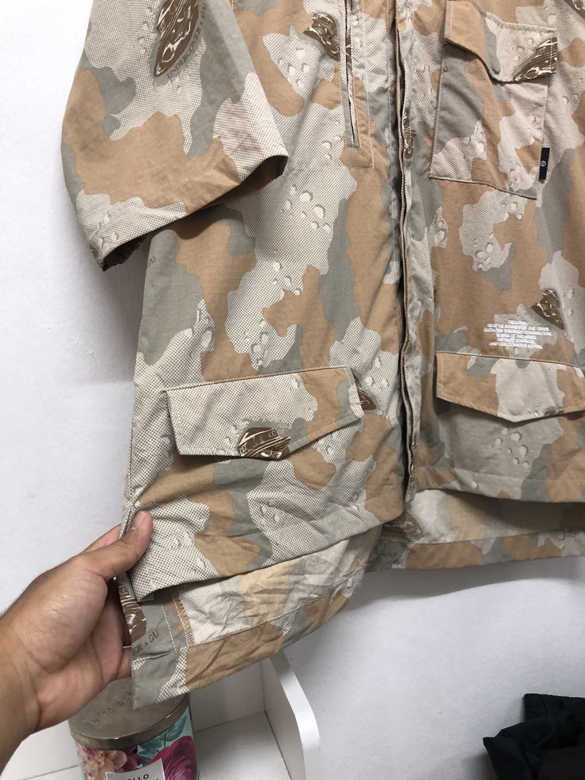 Undercover ❗️UNDERCOVER x GU Camo Military Oversized Button Up Shirt Size US S / EU 44-46 / 1 - 7 Thumbnail