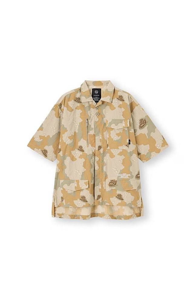 Undercover ❗️UNDERCOVER x GU Camo Military Oversized Button Up Shirt Size US S / EU 44-46 / 1 - 5 Thumbnail