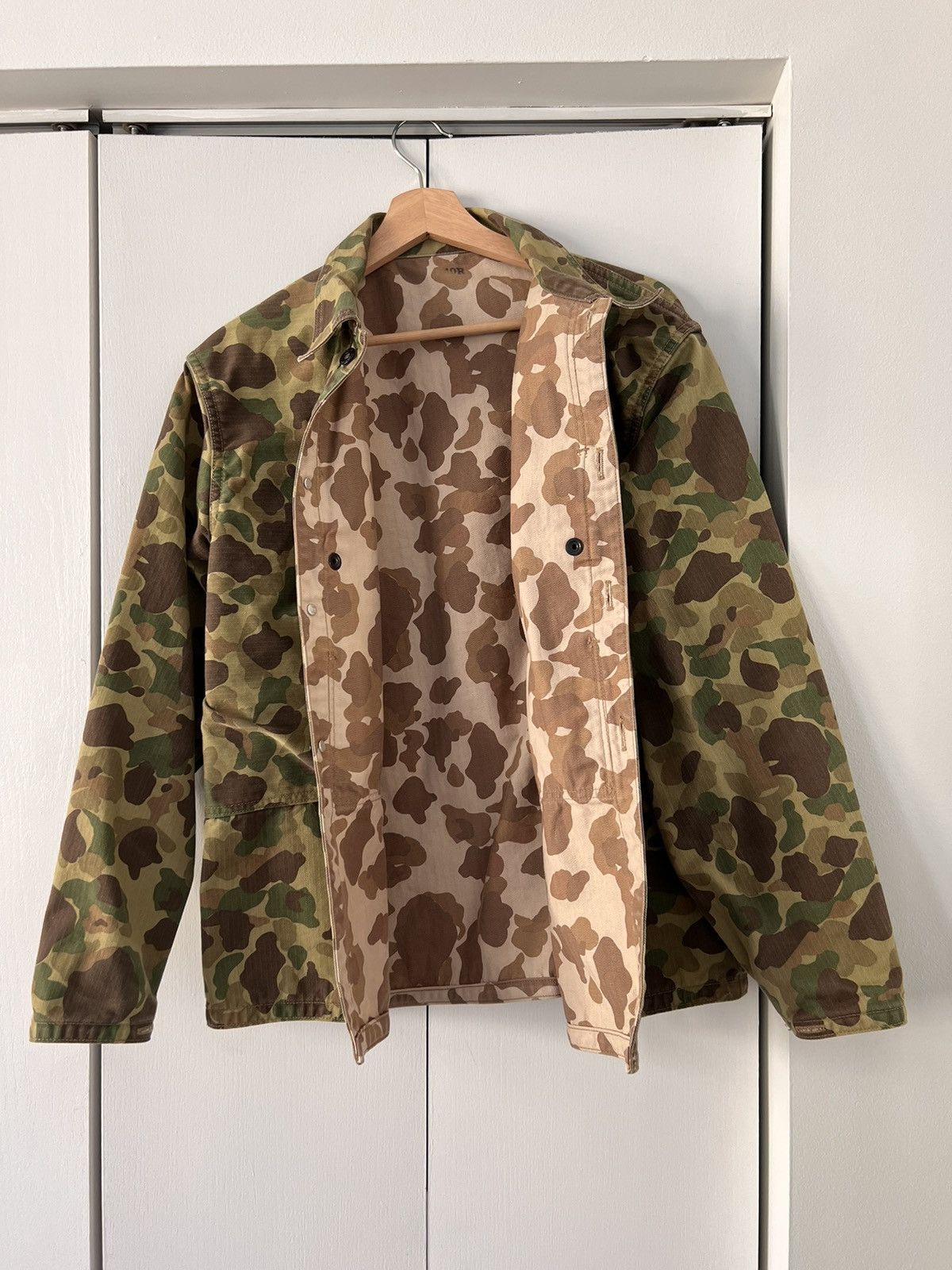 The Real McCoy's The REAL McCOY’s P1944 Frogskin Camo Jacket Size US M / EU 48-50 / 2 - 4 Thumbnail