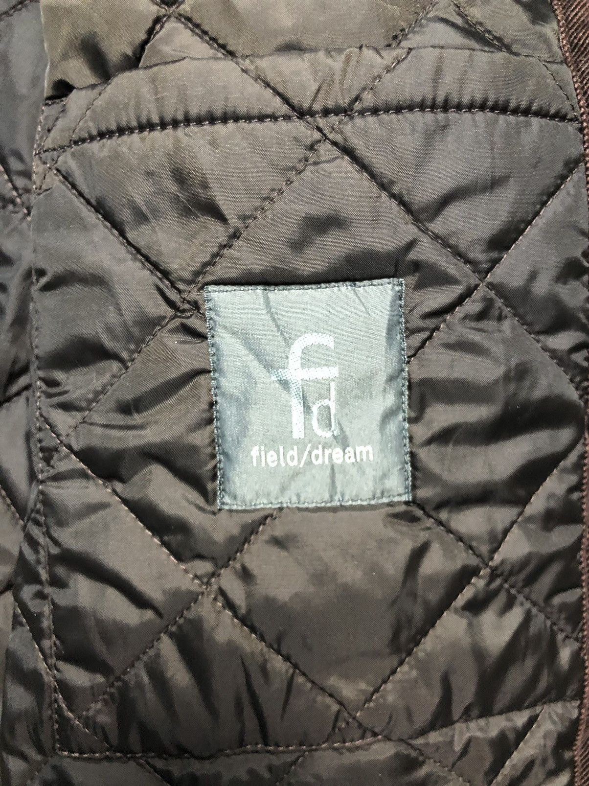 Japanese Brand Vintage FIELD DREAM quilted jacket Size US L / EU 52-54 / 3 - 6 Thumbnail